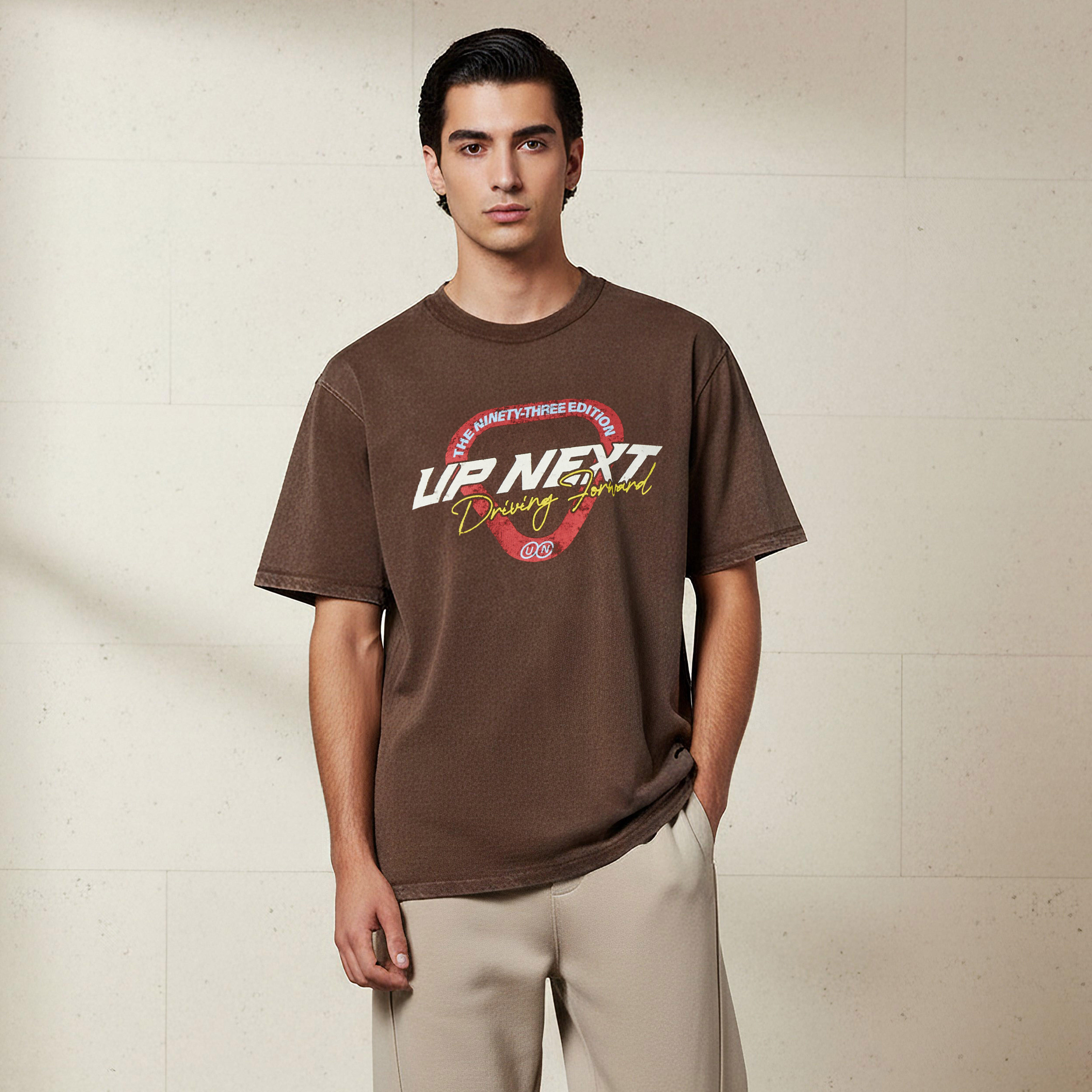 Men Relaxed Fit Crew Neck Short Sleeves Washed Graphic Print T-shirt-men-clothing-tshirtsandpolos-tshirts-image-5