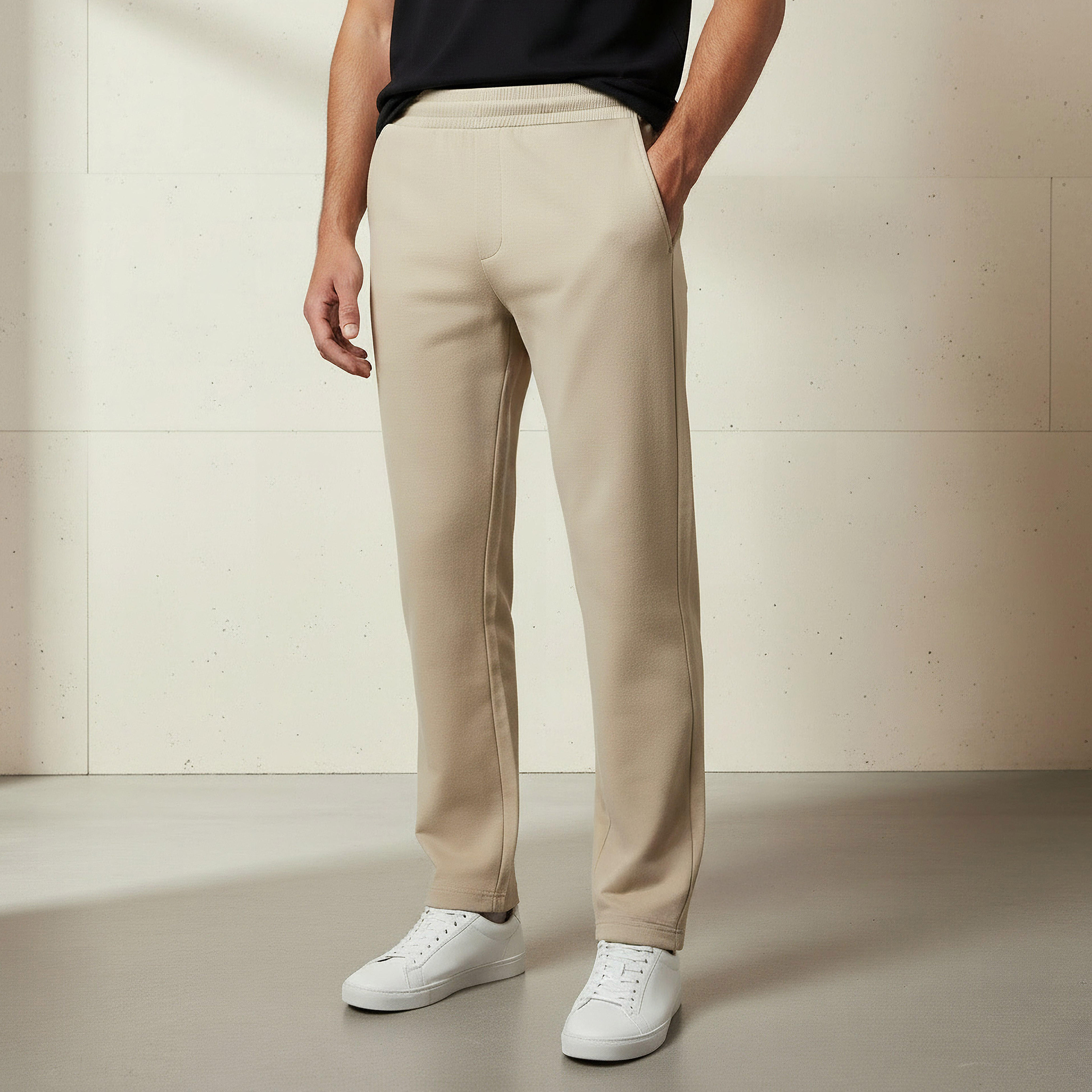 Men Relaxed Fit Joggers with Pockets-men-clothing-bottoms-joggers-image-1