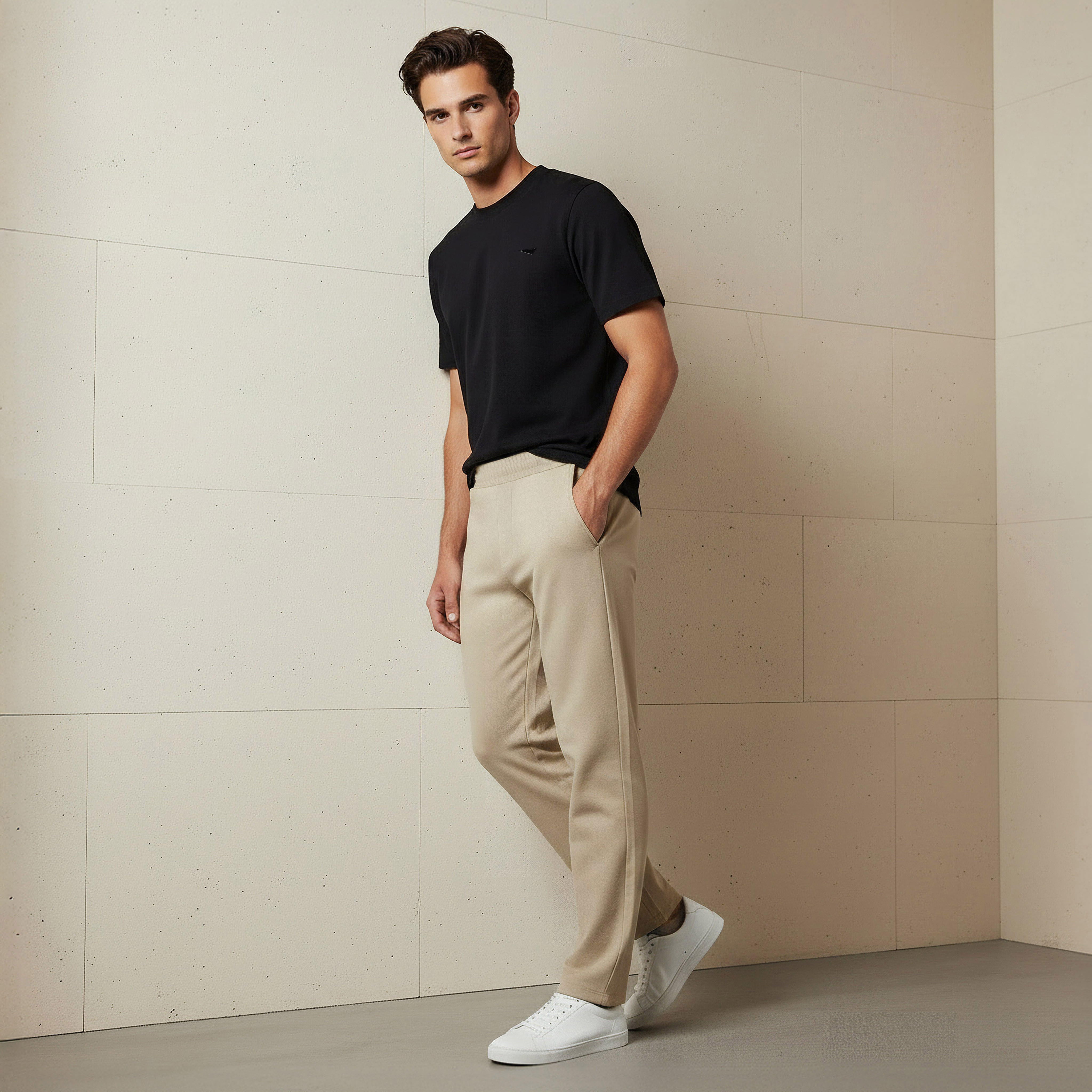 Men Relaxed Fit Joggers with Pockets-men-clothing-bottoms-joggers-image-2