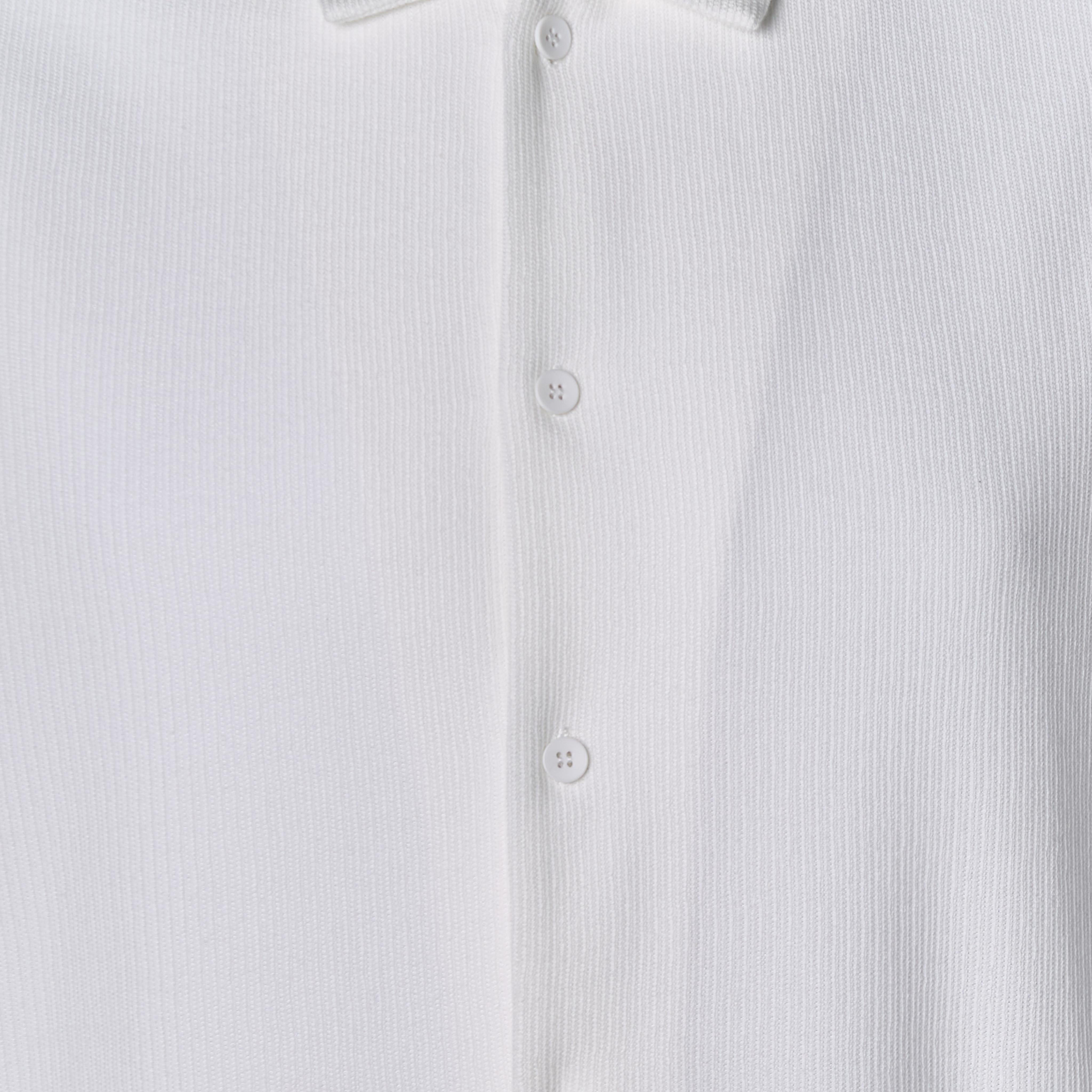 قميص بقصة عادية وياقة وملمس بارز وأكمام قصيرة للرجال-men-clothing-tshirtsandpolos-polos-image-1