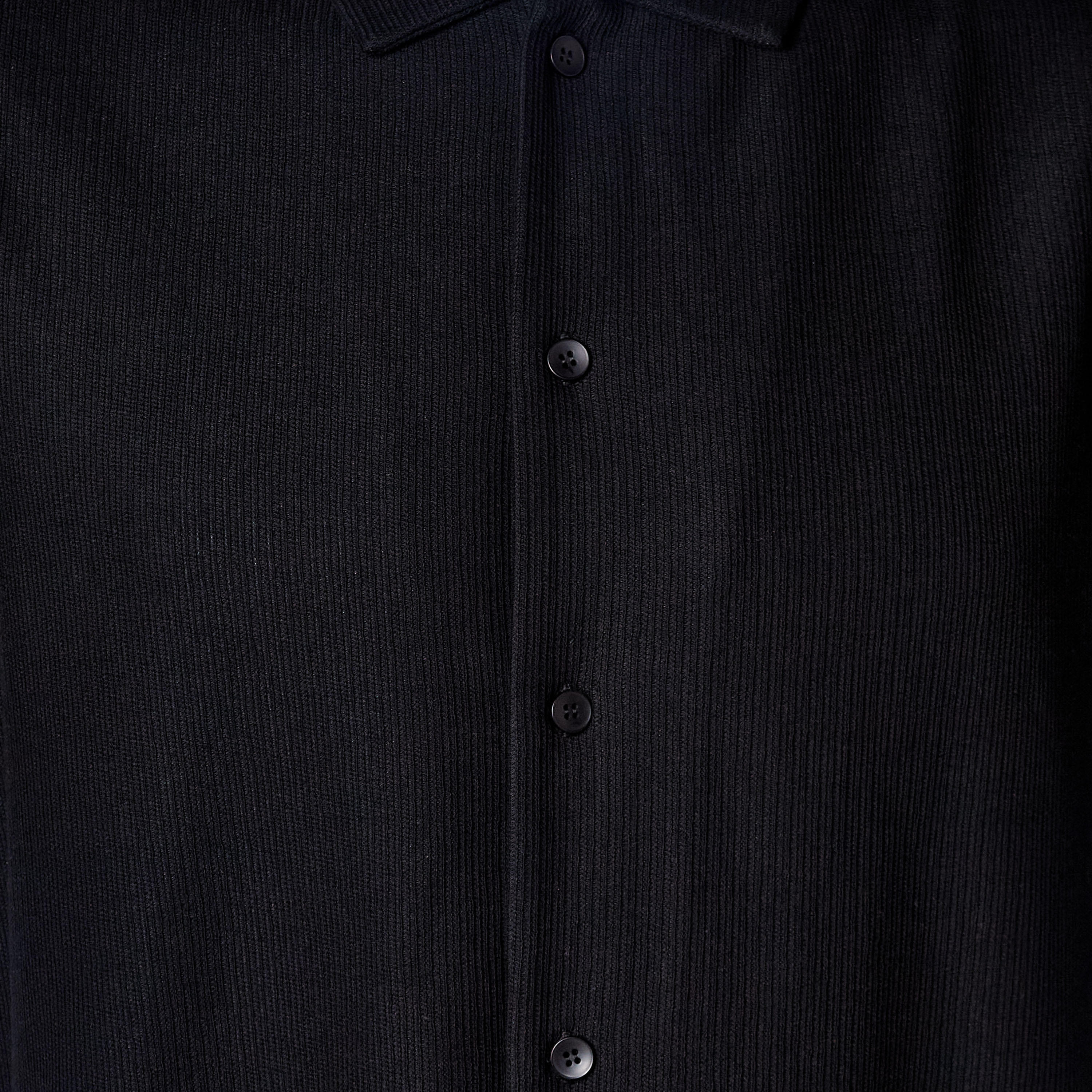 Men Regular Fit Collared Textured Short Sleeve Shirt-men-clothing-tshirtsandpolos-polos-image-4