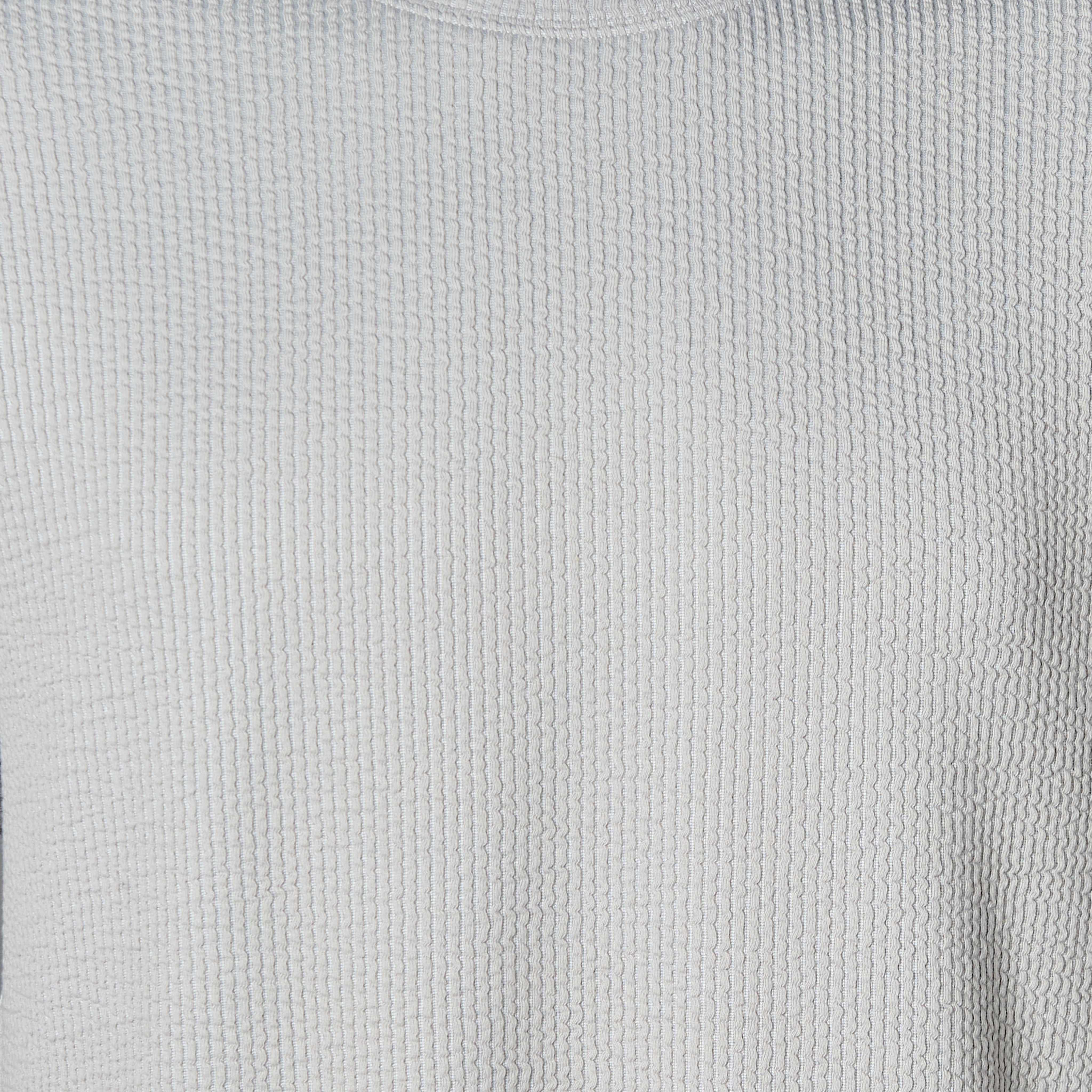 Men Crew Neck Short Sleeves Textured T-shirt-men-clothing-coordsets-image-4