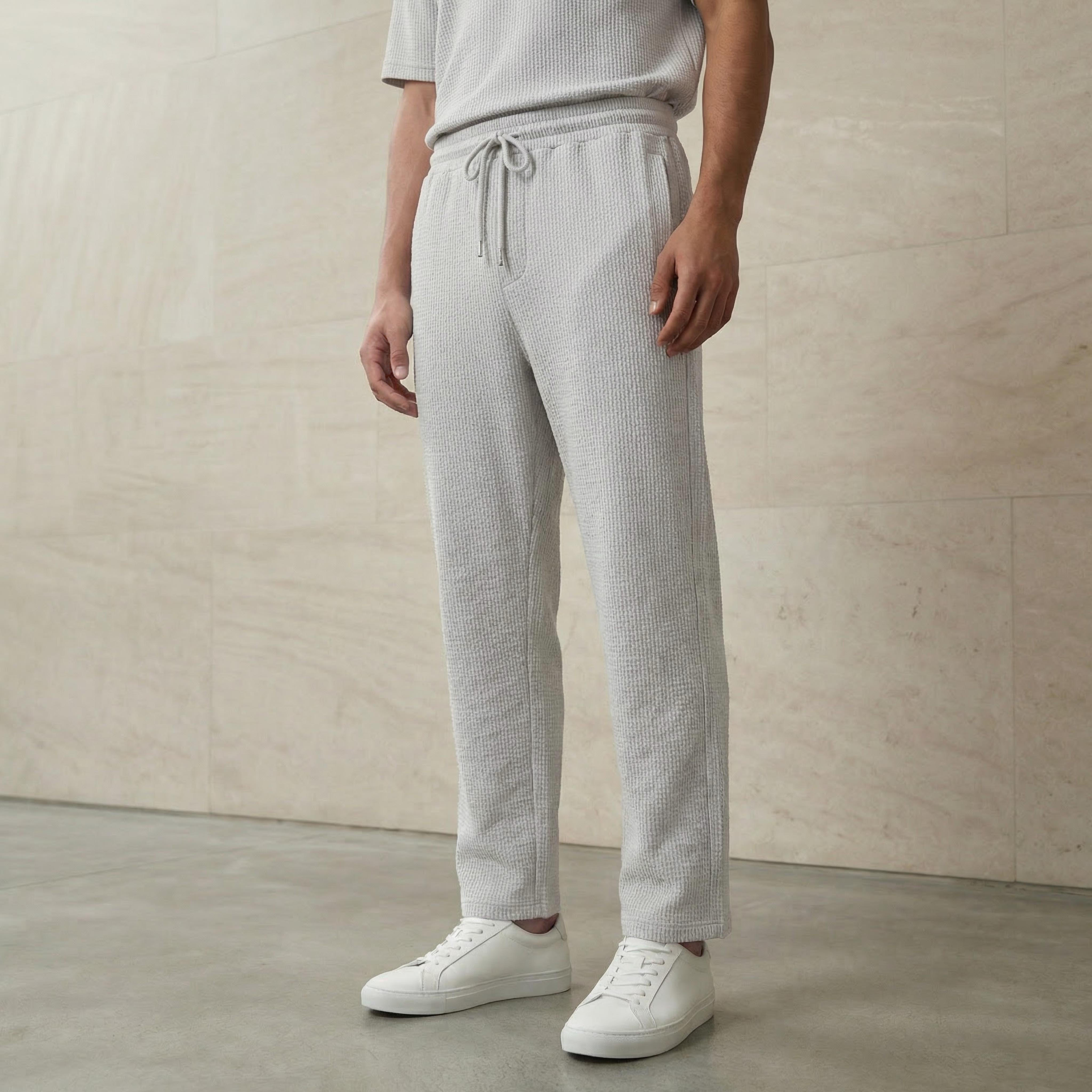 بنطلون رياضي بقصة عادية للرجال-men-clothing-bottoms-joggers-image-4