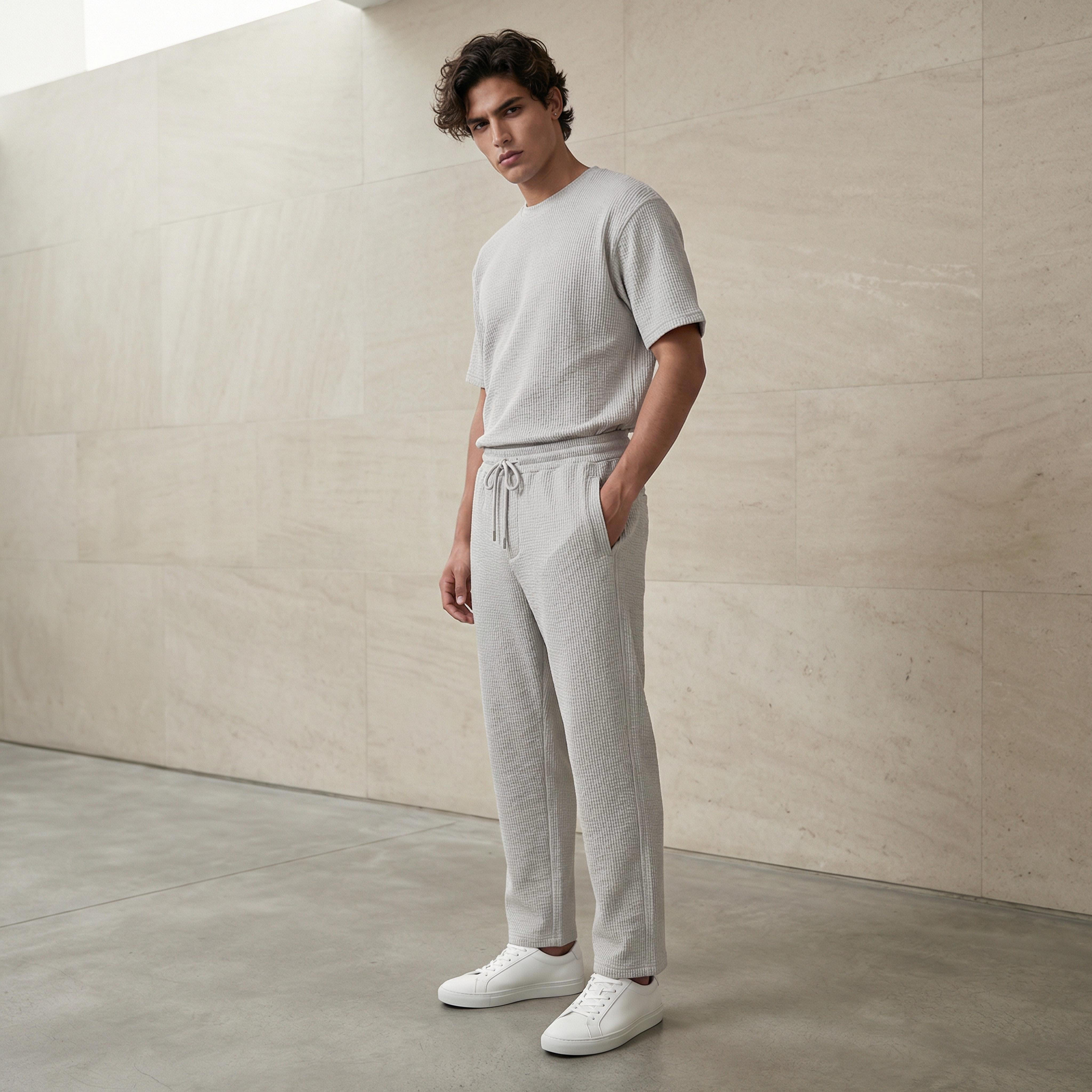 بنطلون رياضي بقصة عادية للرجال-men-clothing-bottoms-joggers-image-2