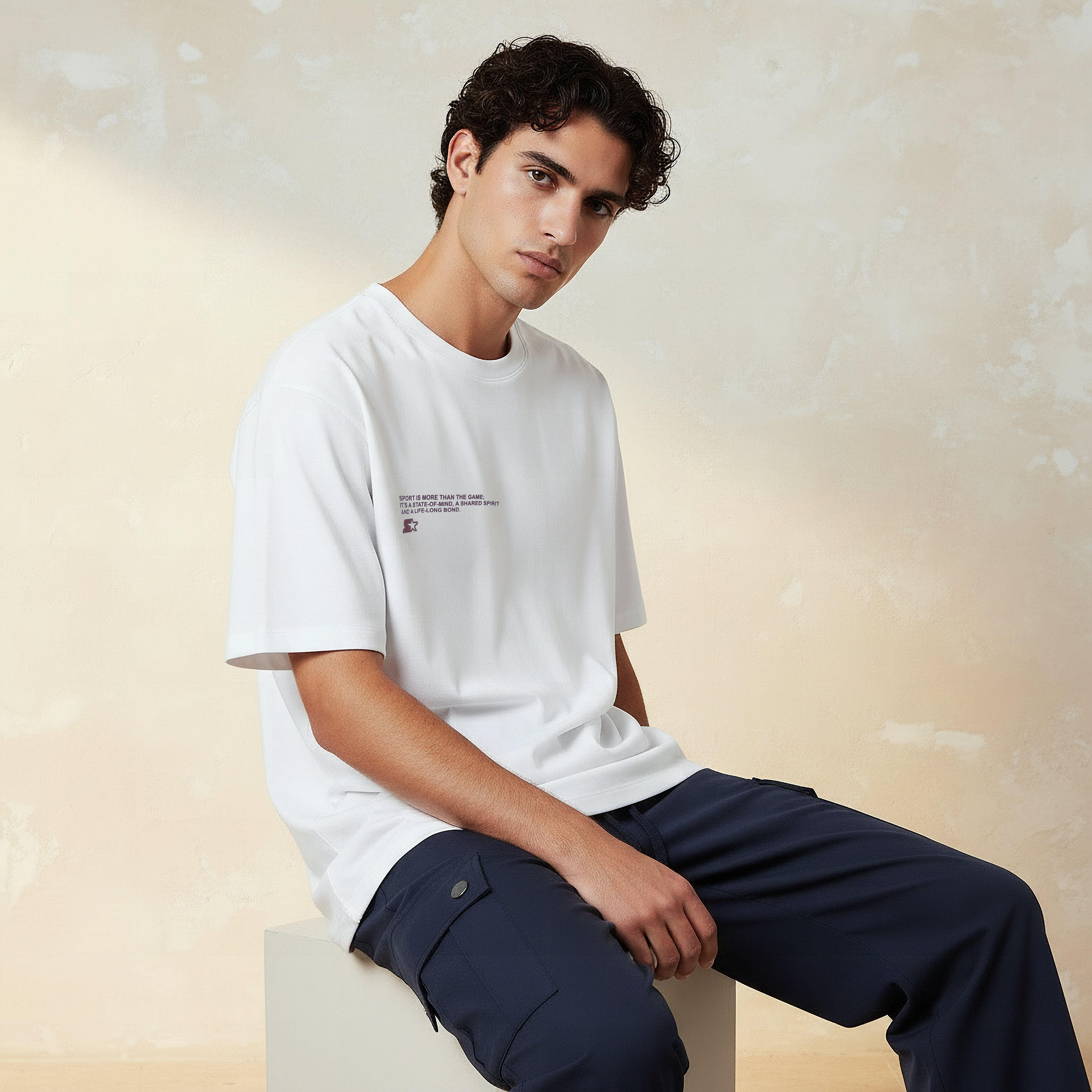 Starter Men Regular Fit Crew Neck Short Sleeves Printed T-shirt-men-clothing-tshirtsandpolos-tshirts-image-1