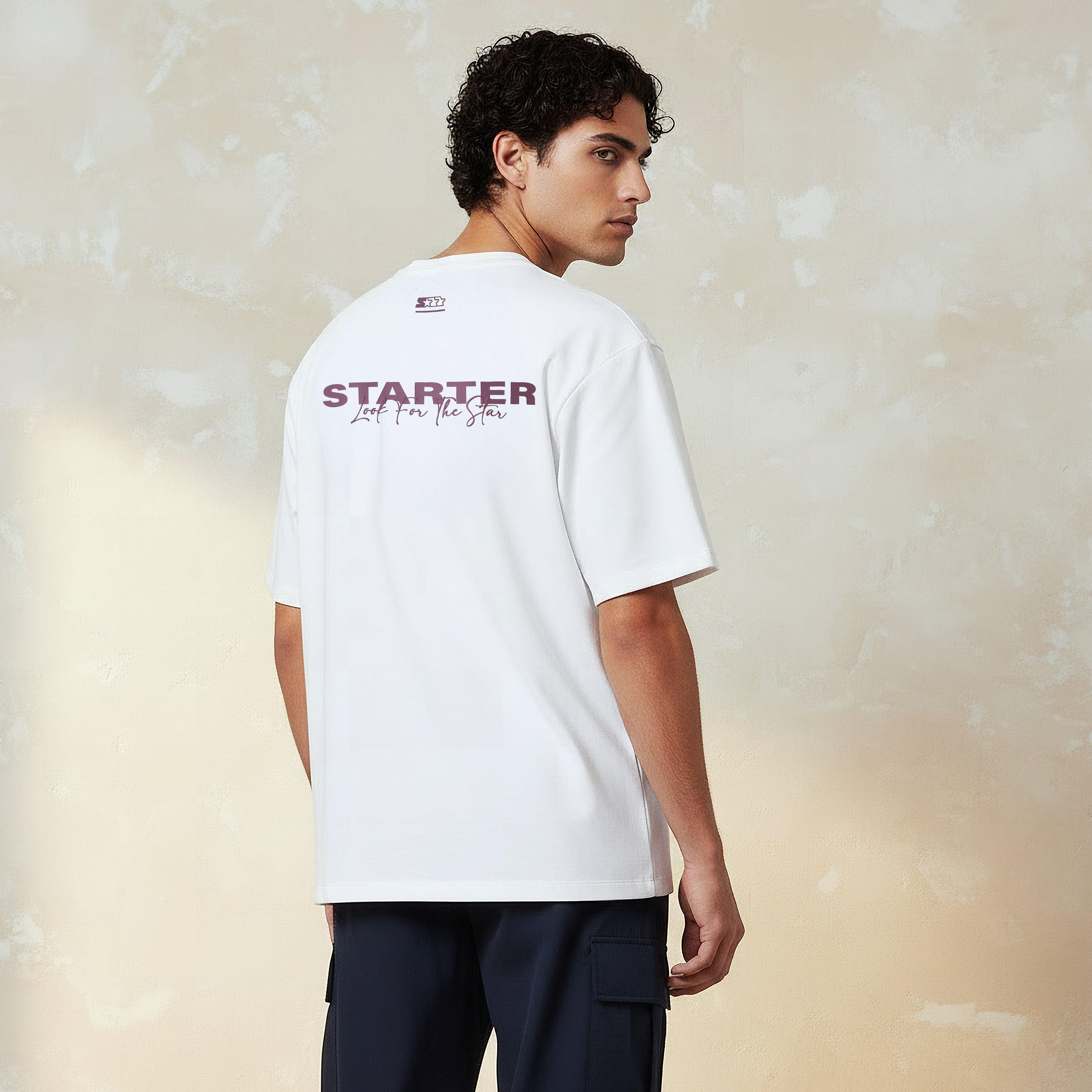 Starter Men Regular Fit Crew Neck Short Sleeves Printed T-shirt-men-clothing-tshirtsandpolos-tshirts-image-4