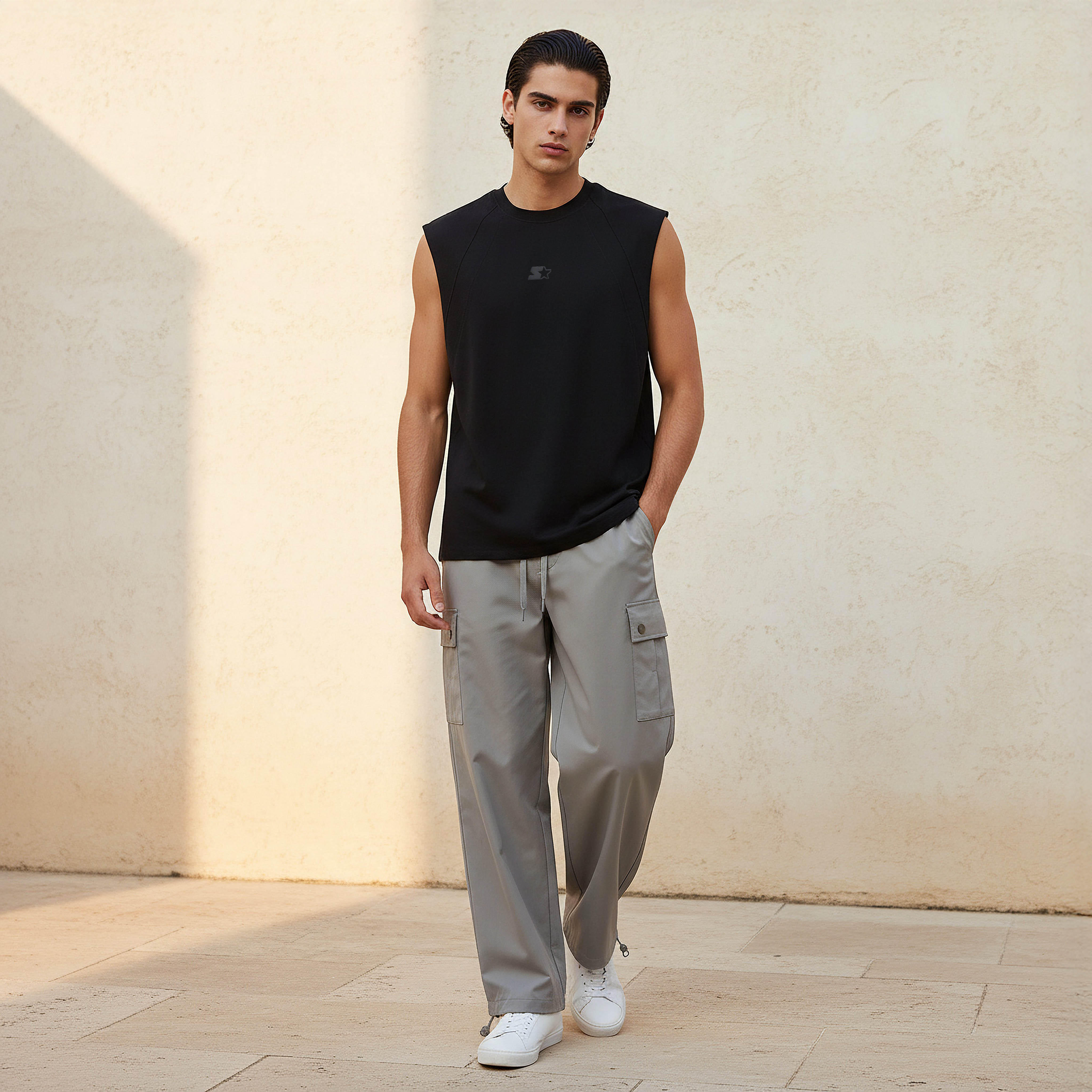 Starter Men Printed Vest-men-clothing-tshirtsandpolos-vests-image-3