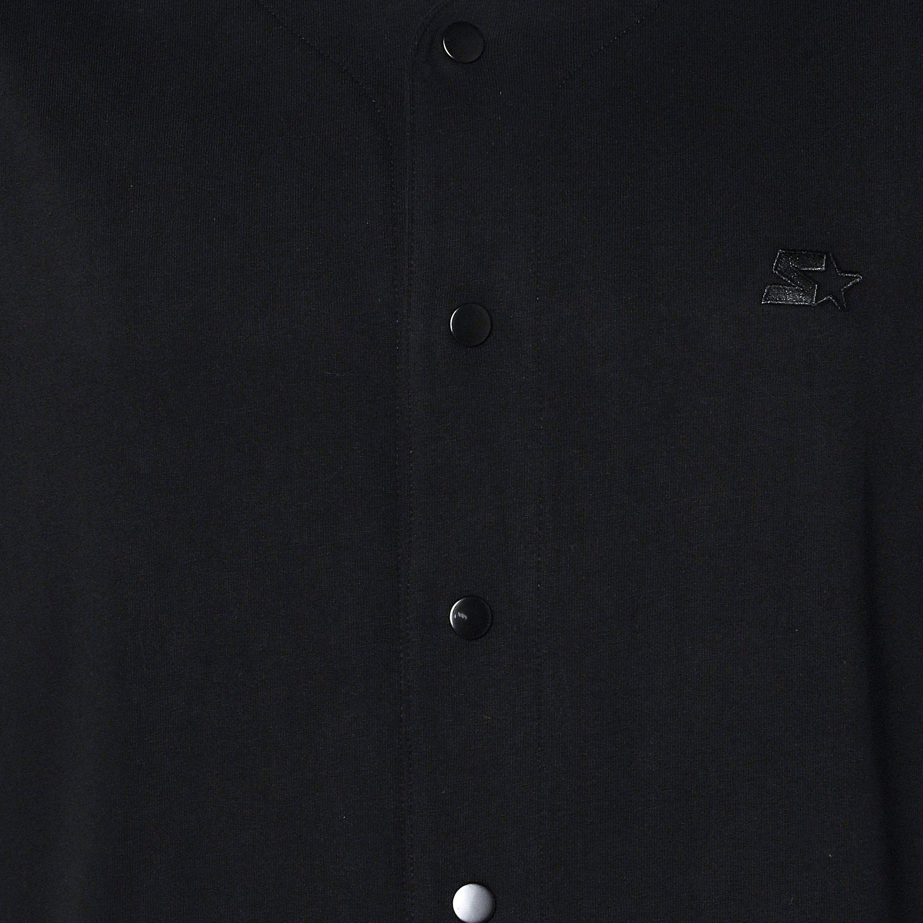 قميص بيسبول بقصة عادية وياقة V وتطريزات وأكمام قصيرة للرجال-men-clothing-shirts-image-2