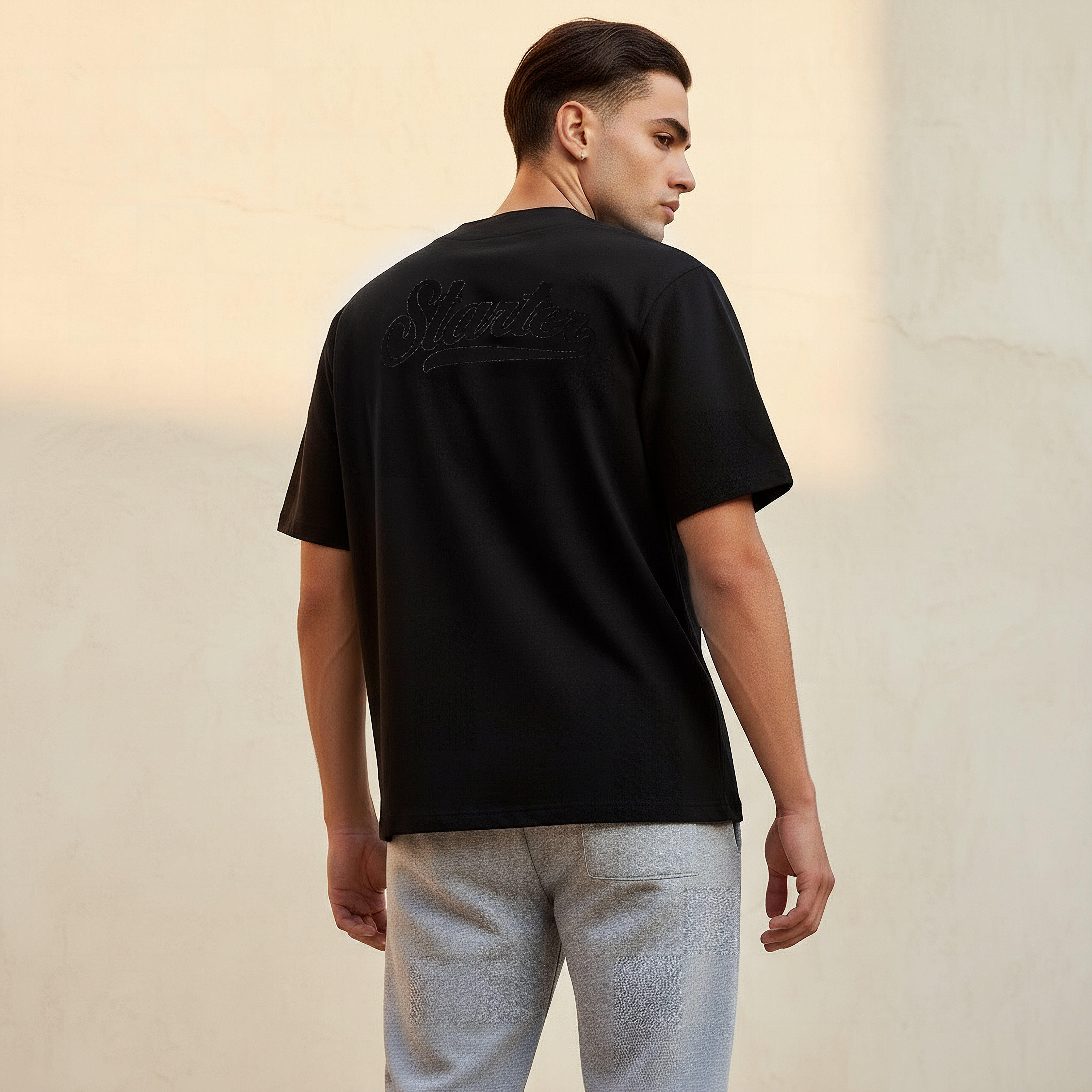 قميص بيسبول بقصة عادية وياقة V وتطريزات وأكمام قصيرة للرجال-men-clothing-shirts-image-4
