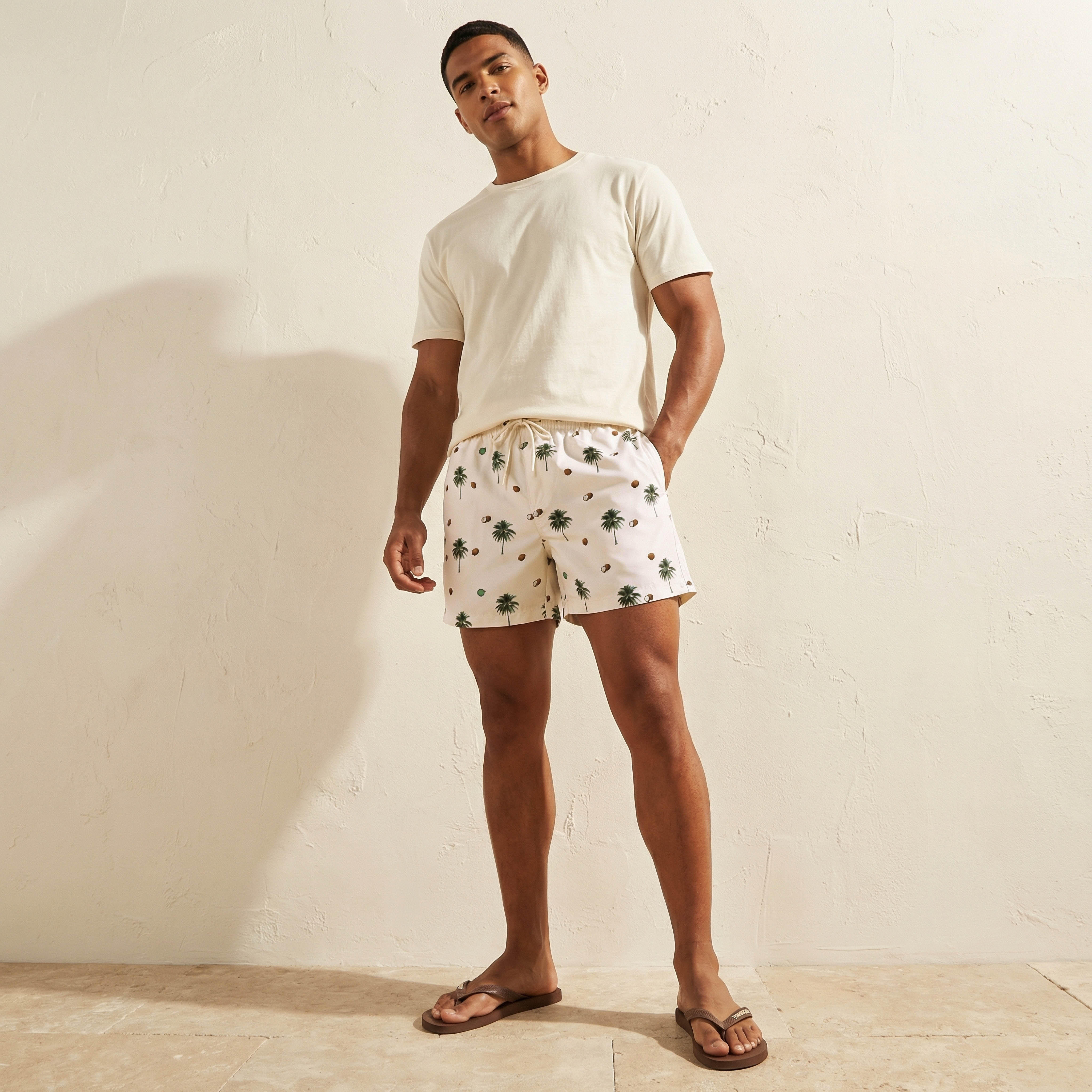 Men Palm Print Swim Shorts-PROMO_SP_KSA_4_BUY2FORSAR79_130625-image-3