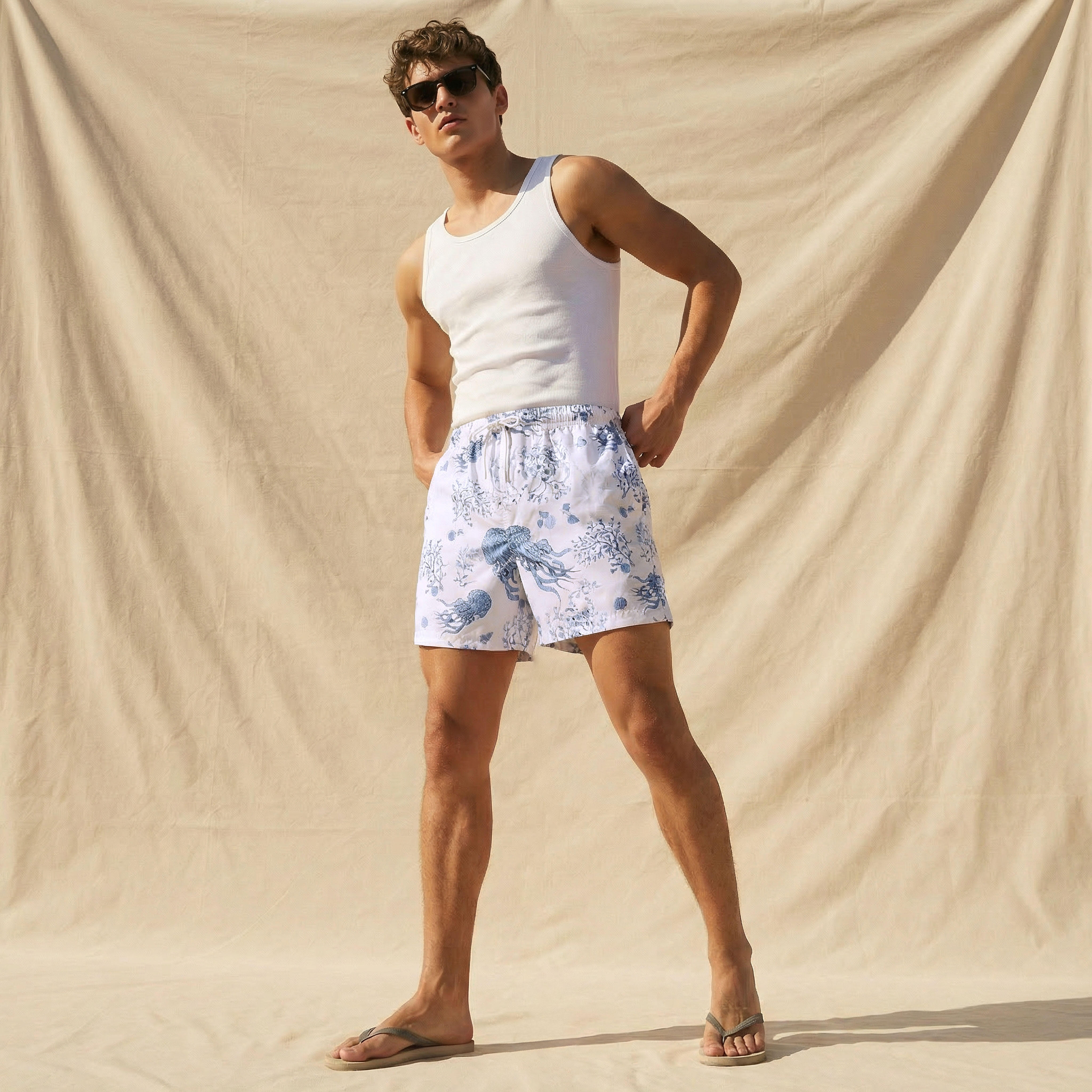Men Printed Swim Shorts-PROMO_SP_KSA_4_BUY2FORSAR79_130625-image-3