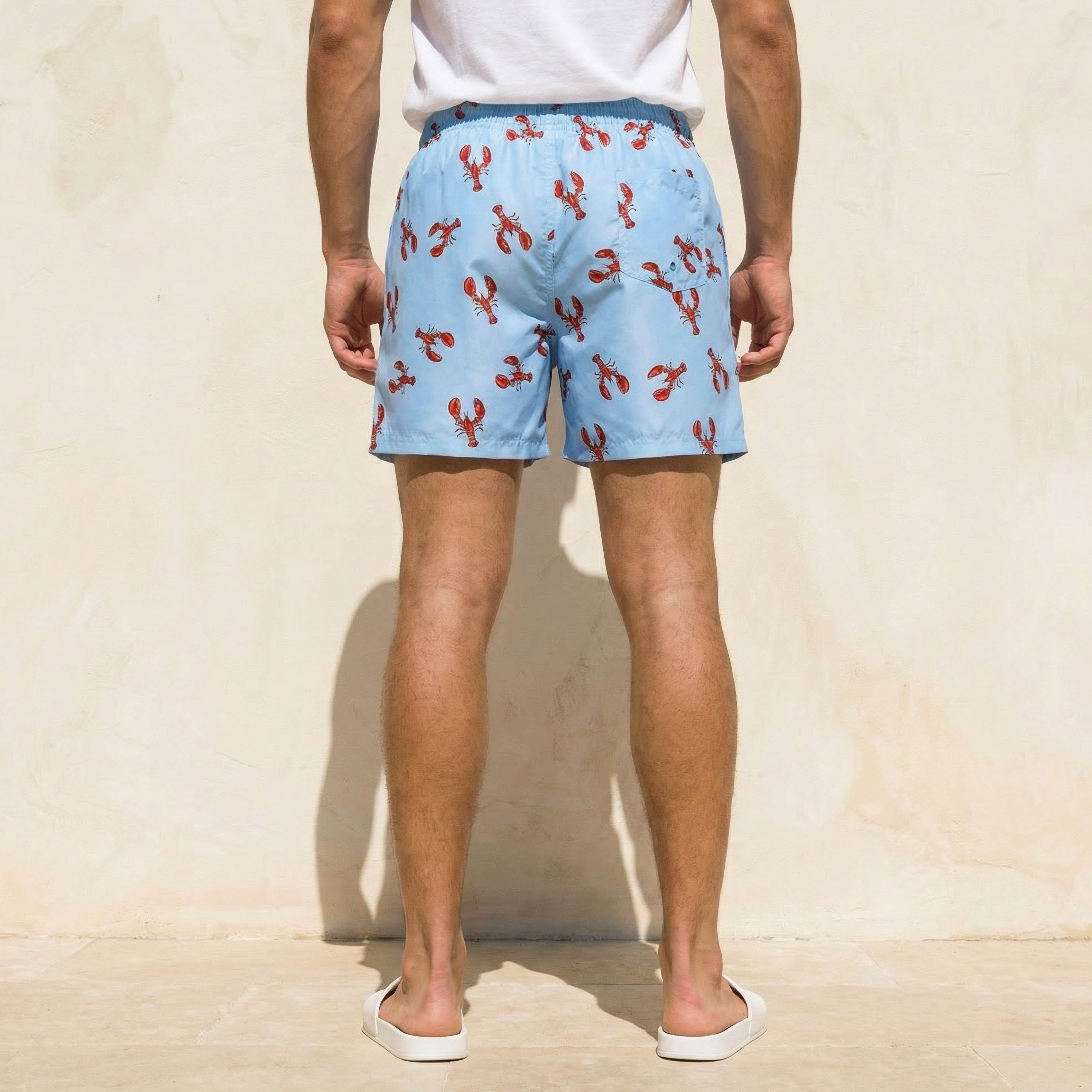 Men Lobster Print Swim Shorts-PROMO_SP_KSA_4_BUY2FORSAR79_130625-image-4