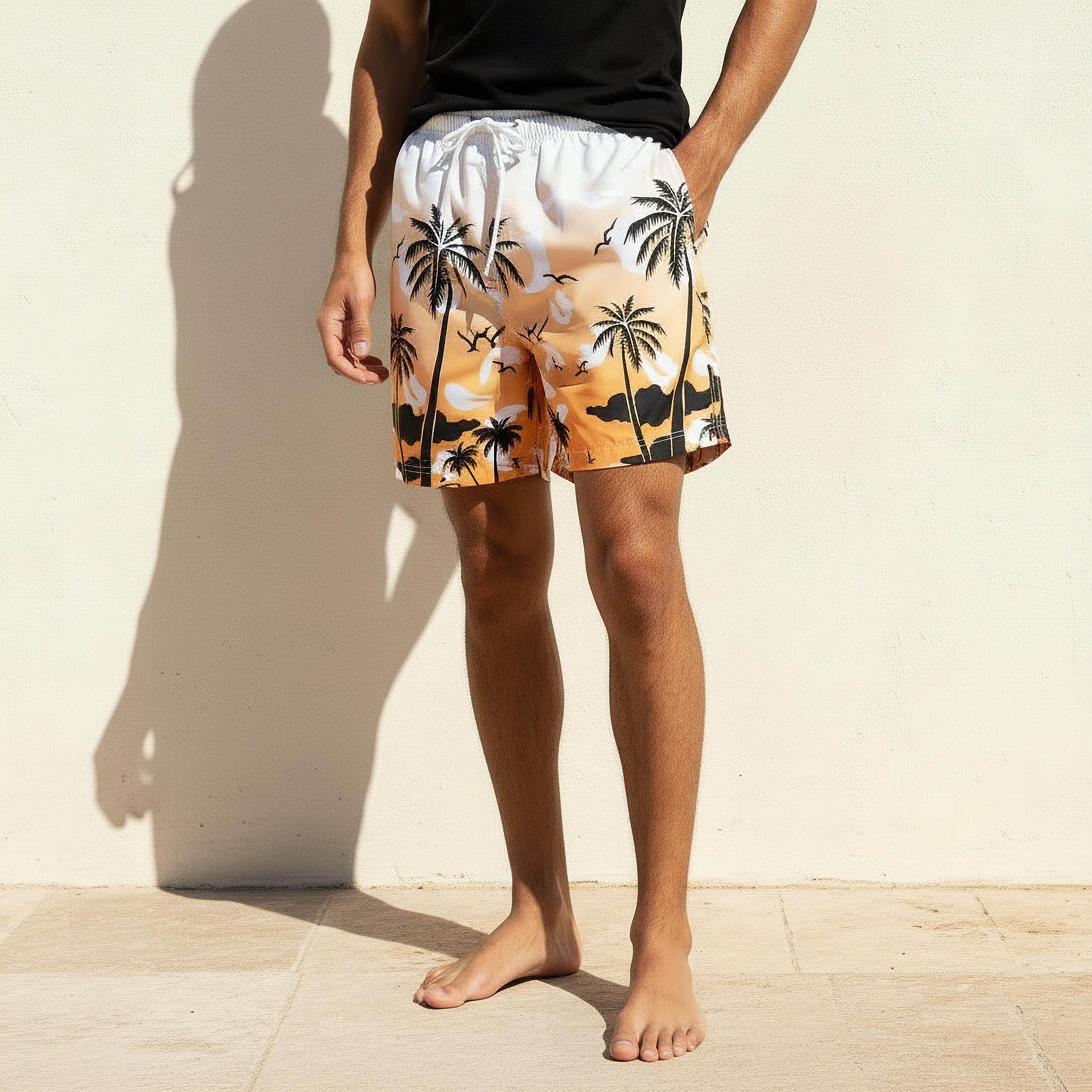 Men Printed Swim Shorts-men-clothing-swimandbeach-shorts-image-1