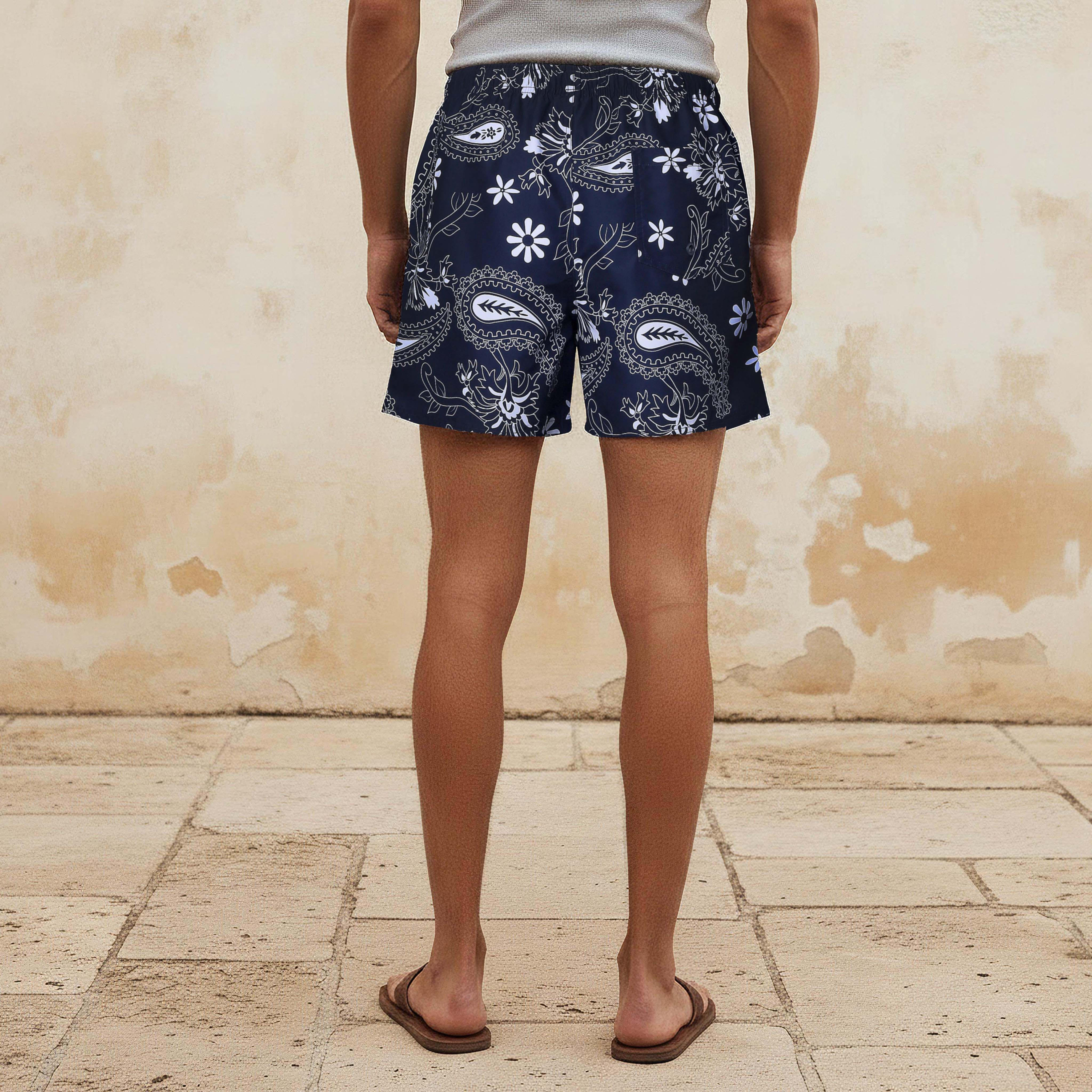 Men Paisley Print Swim Shorts-PROMO_SP_KSA_4_BUY2FORSAR79_130625-image-4