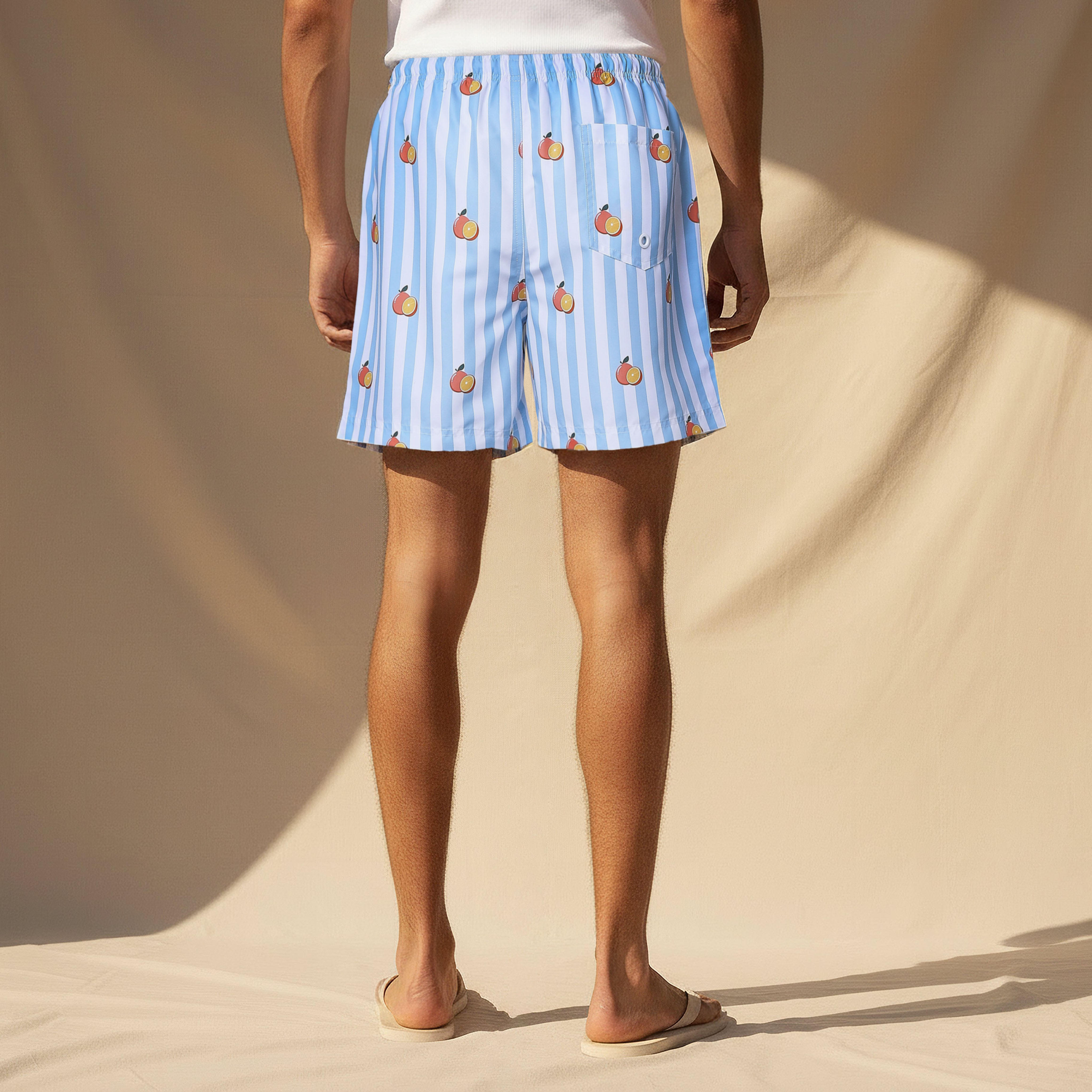 Men Striped Swim Shorts-men-clothing-swimandbeach-shorts-image-4