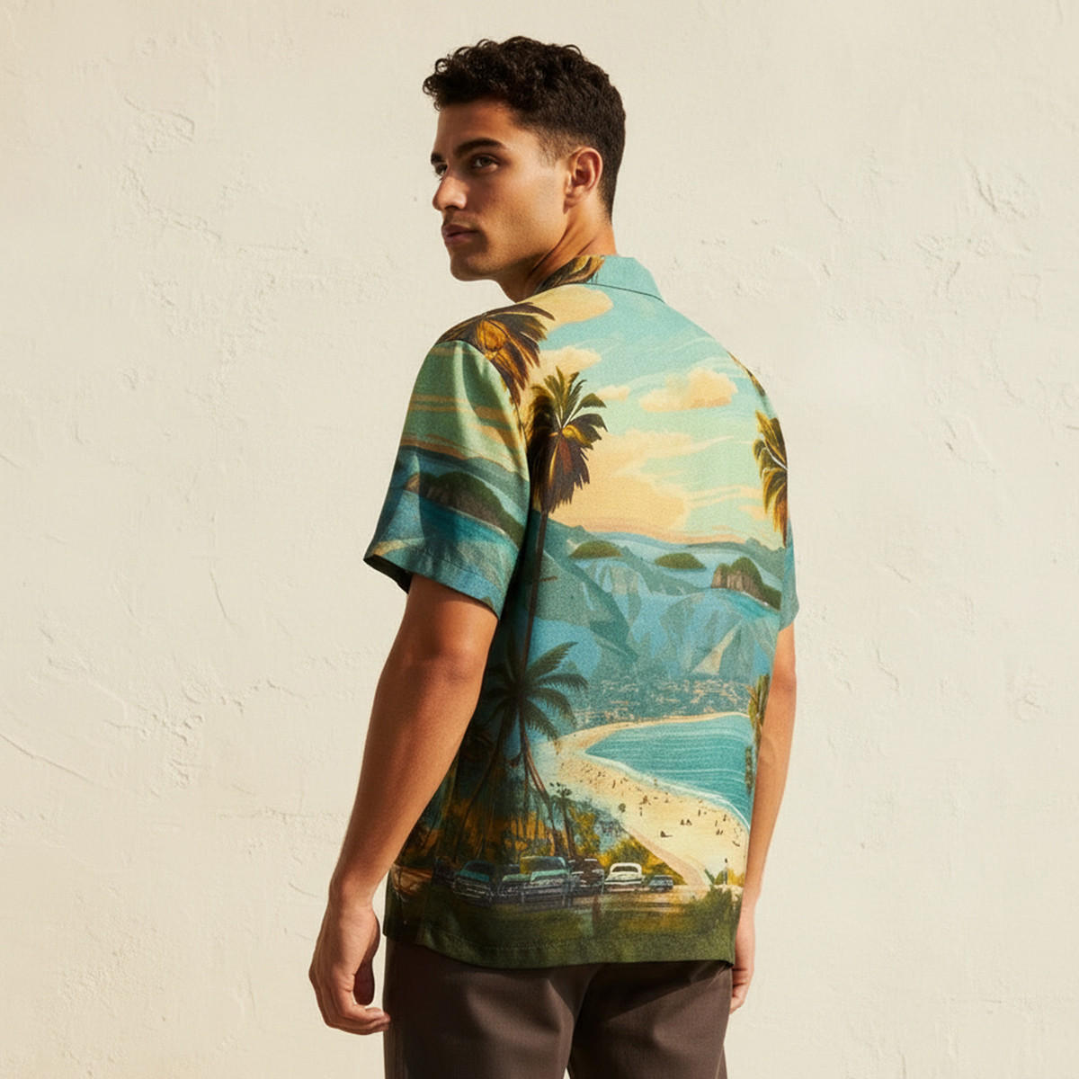 قميص رجالي بطبعات استوائية وياقة كامب وأكمام قصيرة-men-clothing-shirts-image-4
