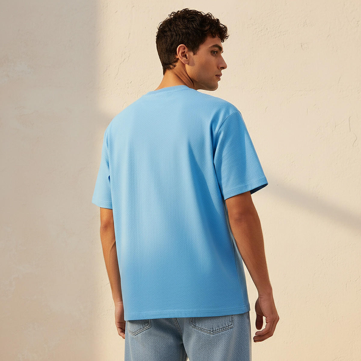 Men Regular Fit Crew Neck Short Sleeve T-shirt-men-clothing-tshirtsandpolos-tshirts-image-4