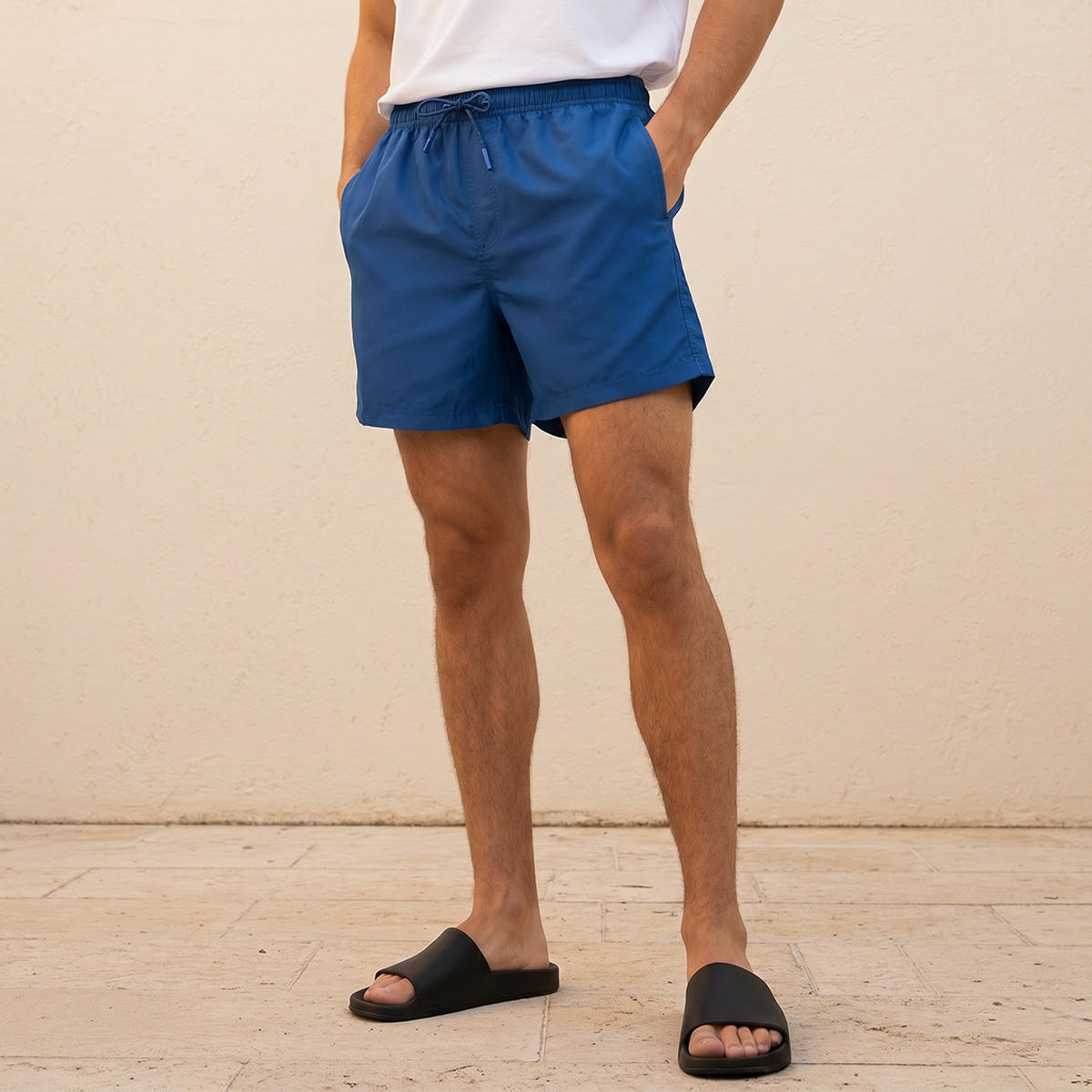 شورت رجالي برباط خصر-men-clothing-swimandbeach-shorts-image-1
