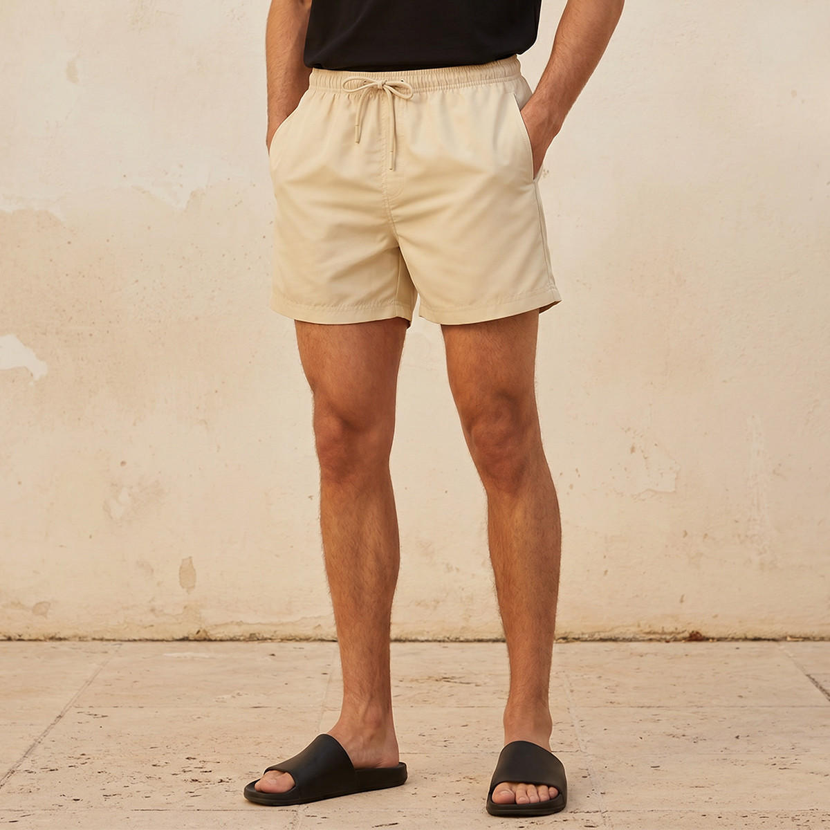 شورت رجالي برباط خصر-men-clothing-swimandbeach-shorts-image-1