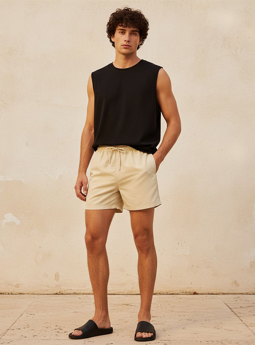 شورت رجالي برباط خصر-men-clothing-swimandbeach-shorts-image-3