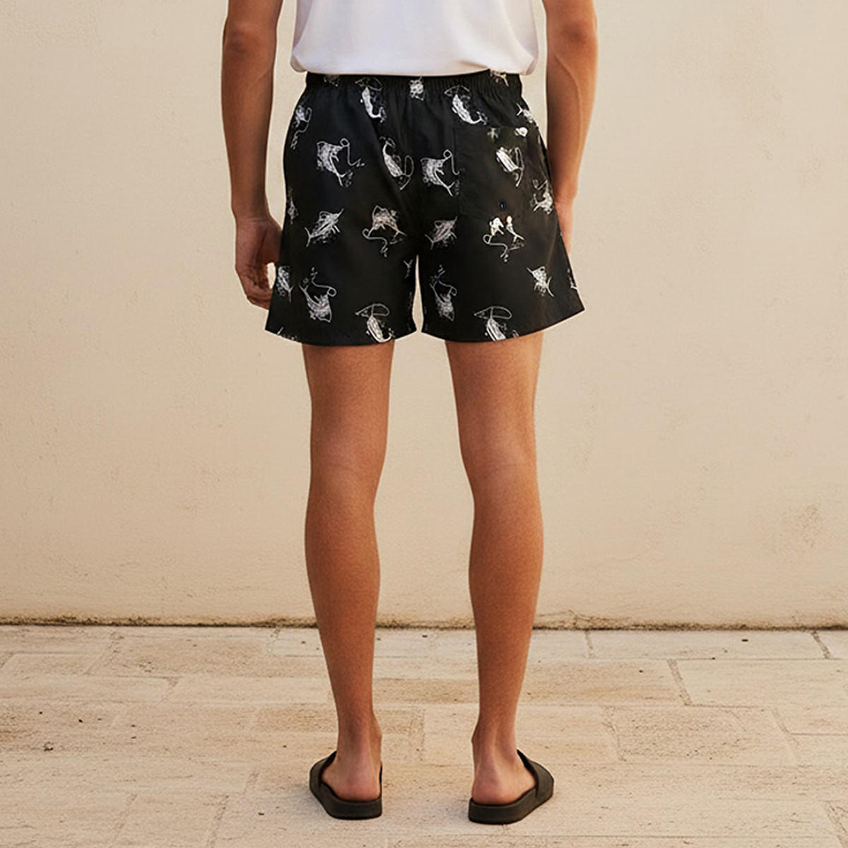 Men Marlin Print Shorts-men-clothing-swimandbeach-shorts-image-4