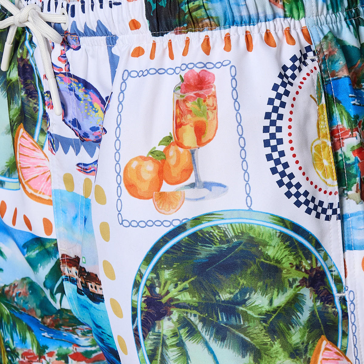 Men Graphic Print Shorts-men-clothing-swimandbeach-shorts-image-2