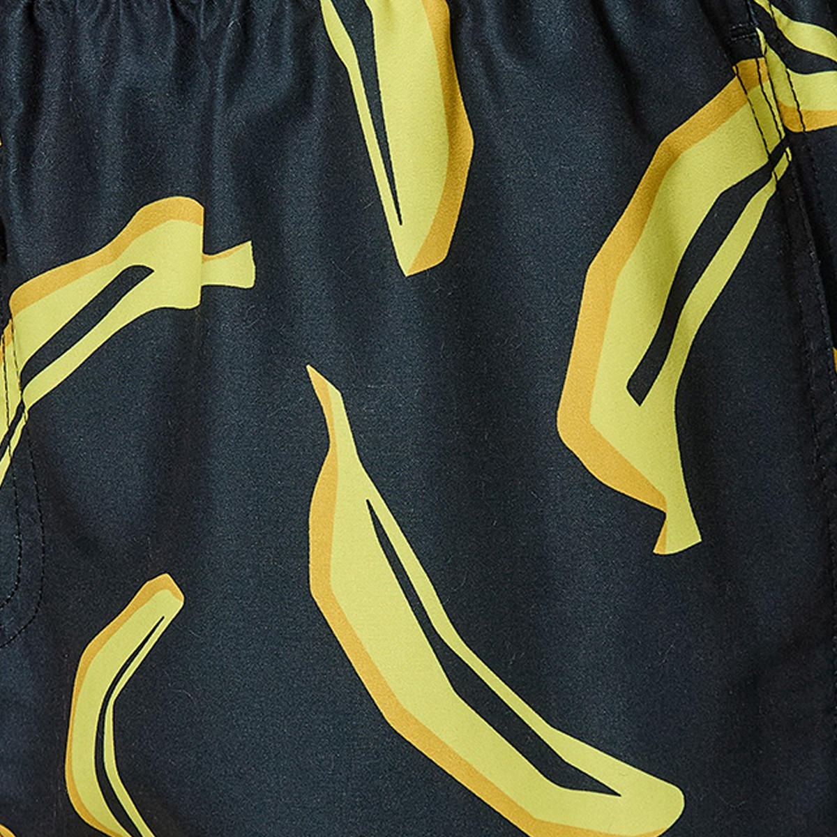 Men Banana Print Shorts-men-clothing-swimandbeach-shorts-image-2