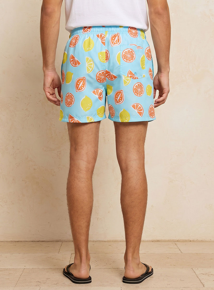 Men Citrus Print Shorts-men-clothing-swimandbeach-shorts-image-4