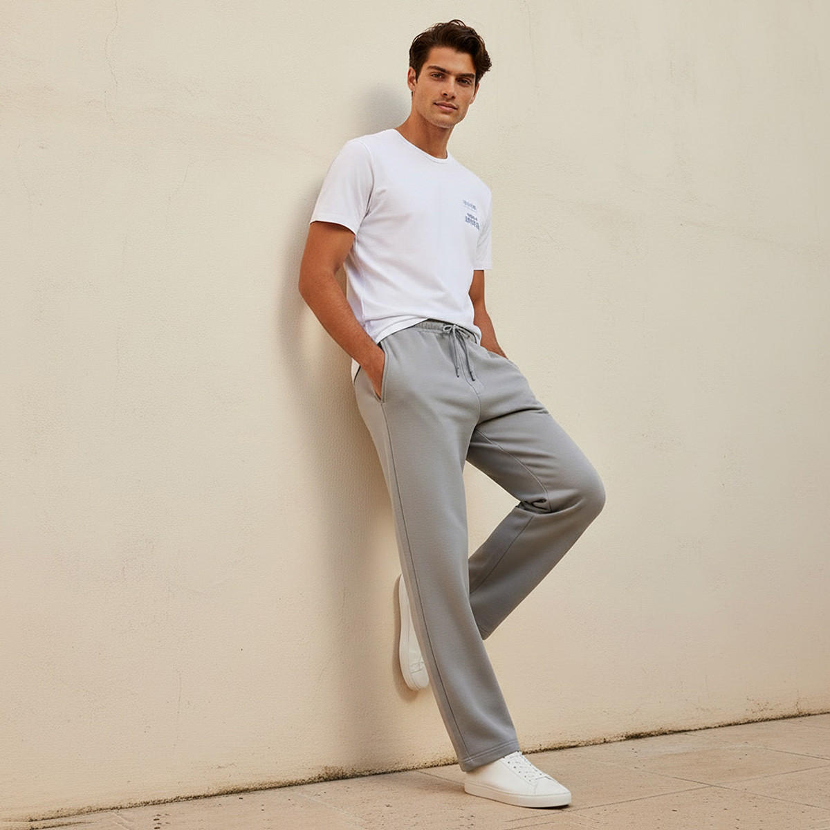 Men Straight Fit Joggers with Drawstring Closure-men-clothing-bottoms-joggers-image-3