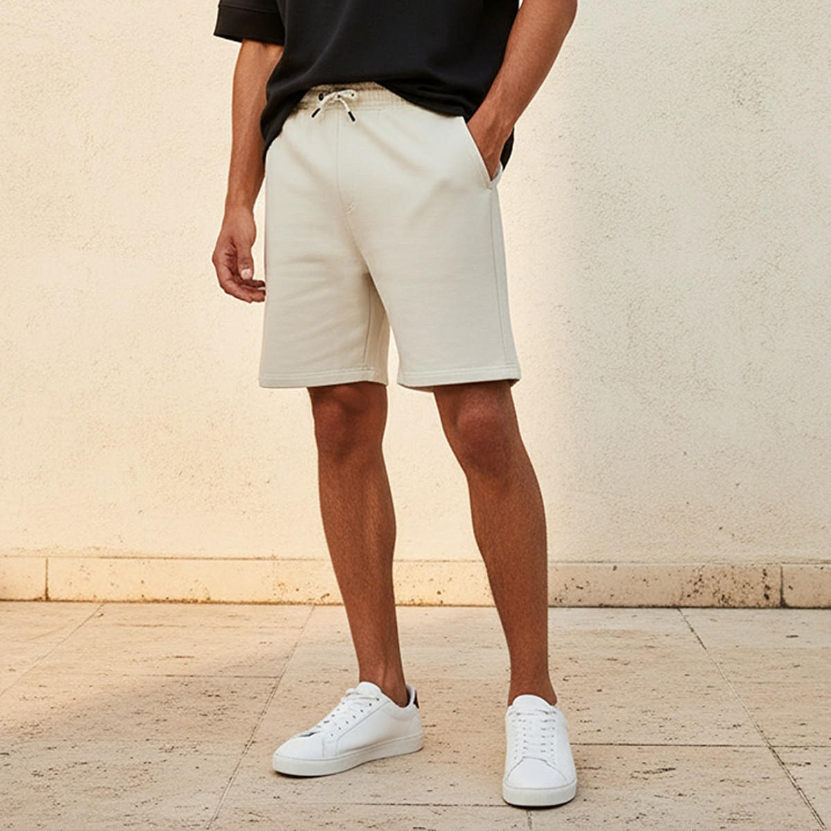 Men Regular Fit Shorts with Cotton Fabric-men-clothing-bottoms-shorts-image-1