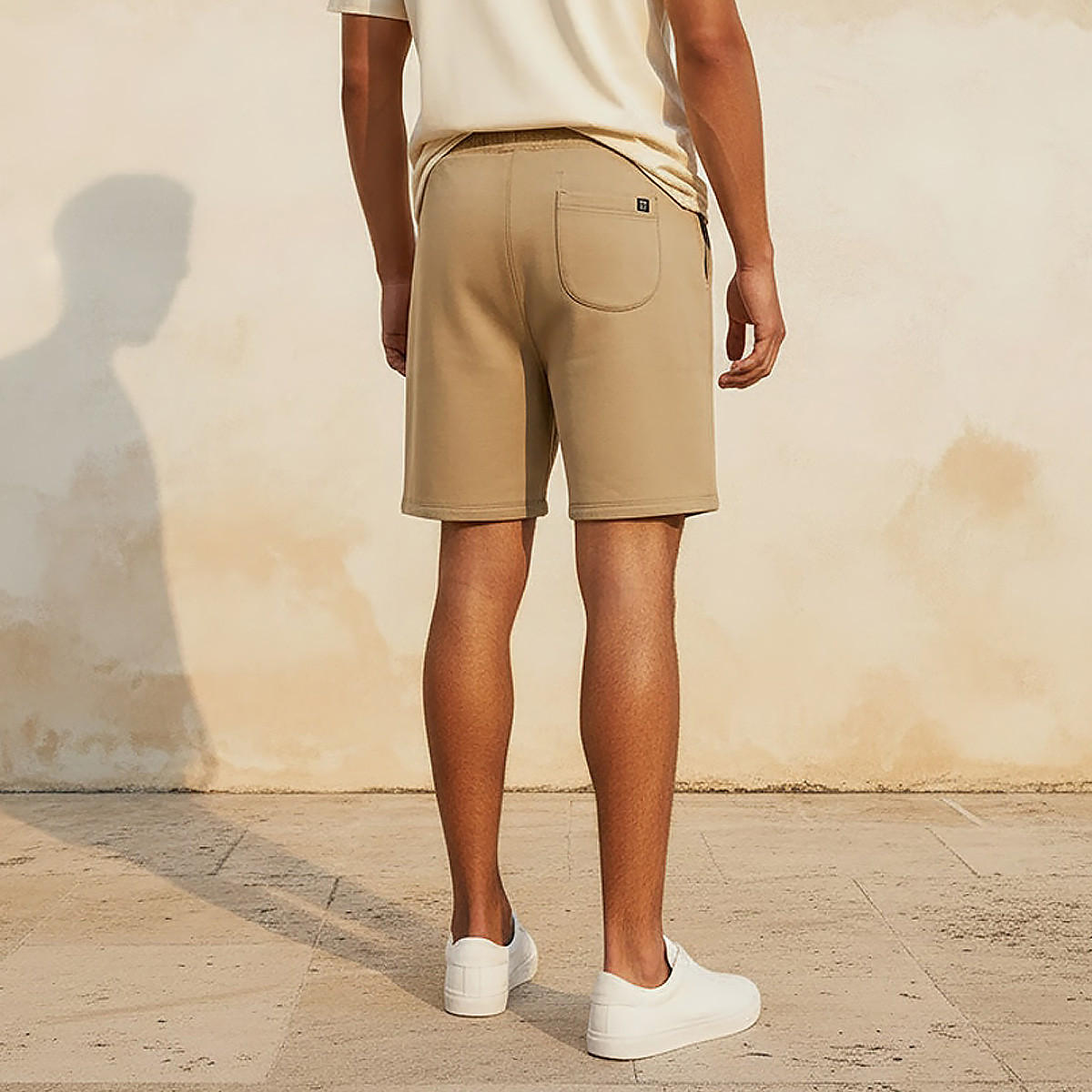 Men Regular Fit Shorts with Cotton Fabric-men-clothing-bottoms-shorts-image-4
