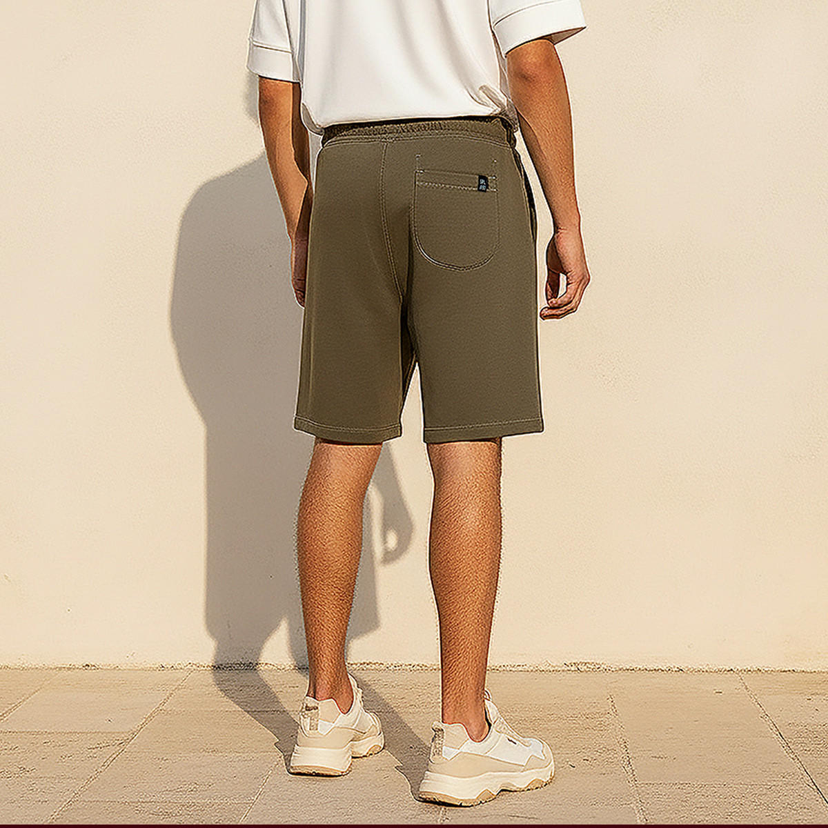 Men Regular Fit Shorts with Cotton Fabric-men-clothing-bottoms-shorts-image-4