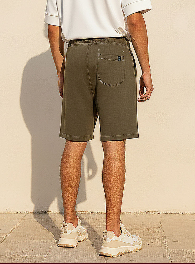 Men Regular Fit Shorts with Cotton Fabric-men-clothing-bottoms-shorts-image-4