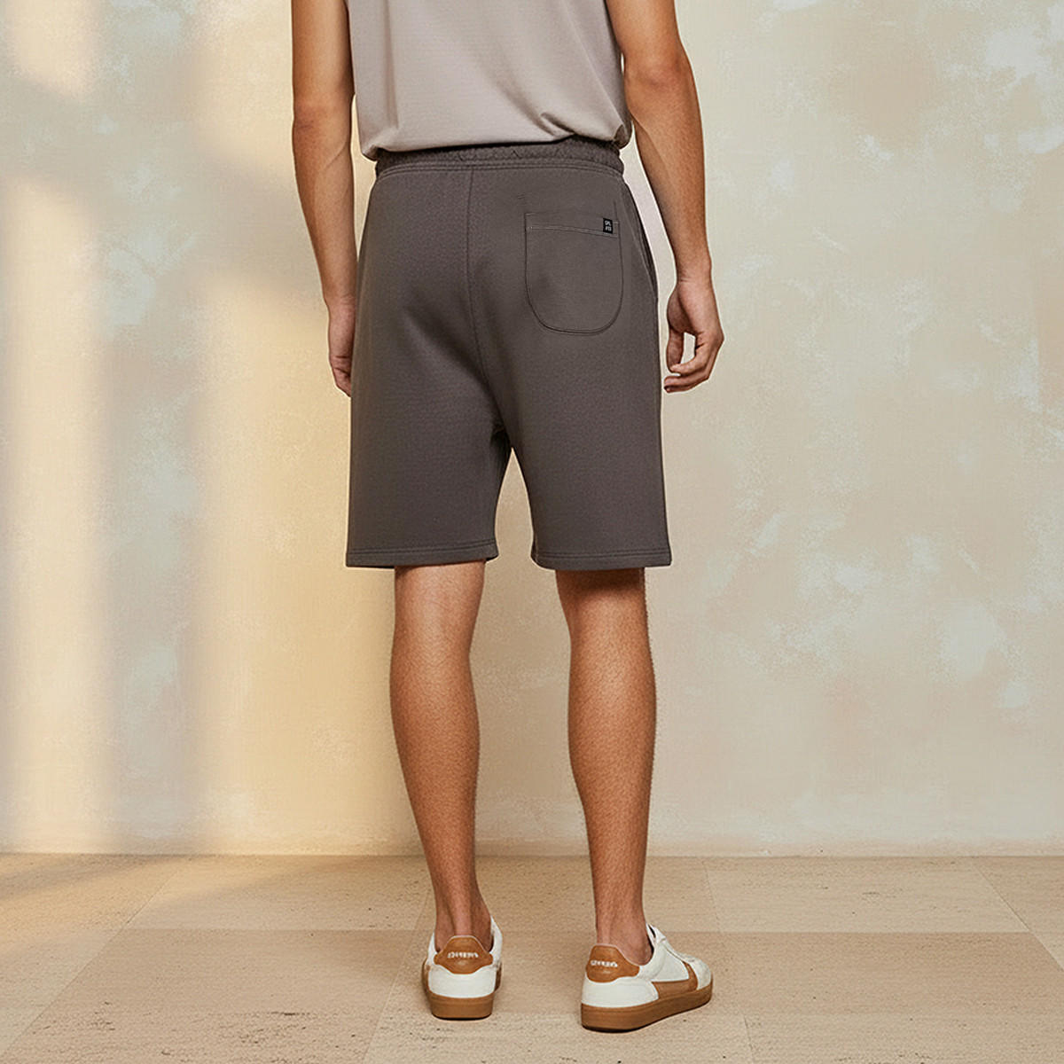 Men Regular Fit Shorts with Cotton Fabric-men-clothing-bottoms-shorts-image-4