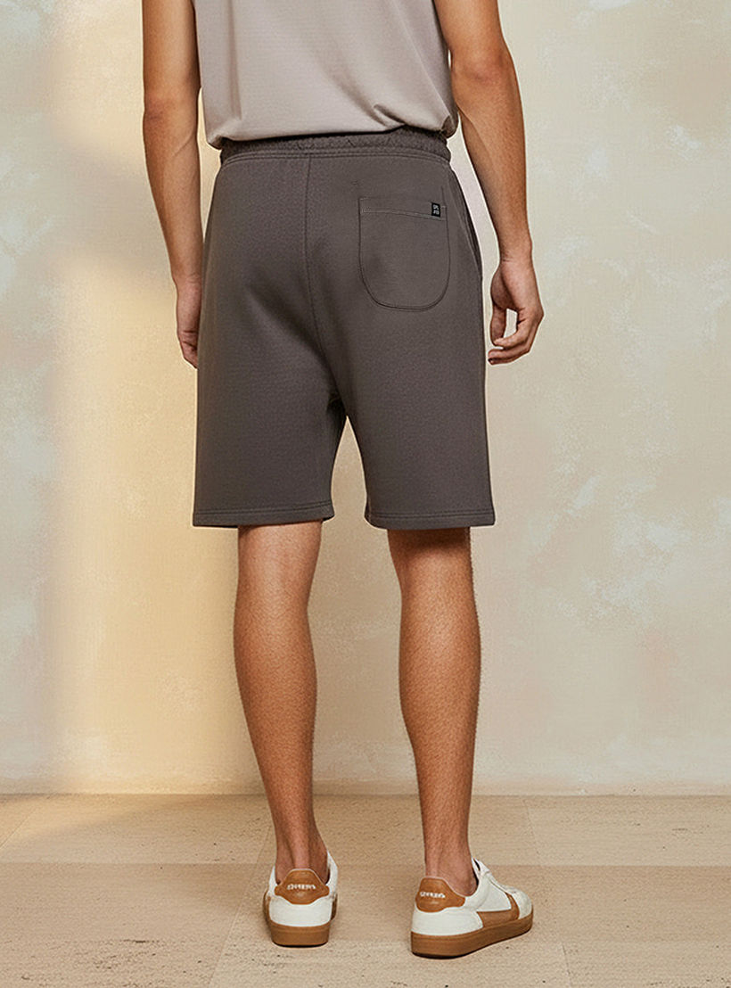 Men Regular Fit Shorts with Cotton Fabric-men-clothing-bottoms-shorts-image-4