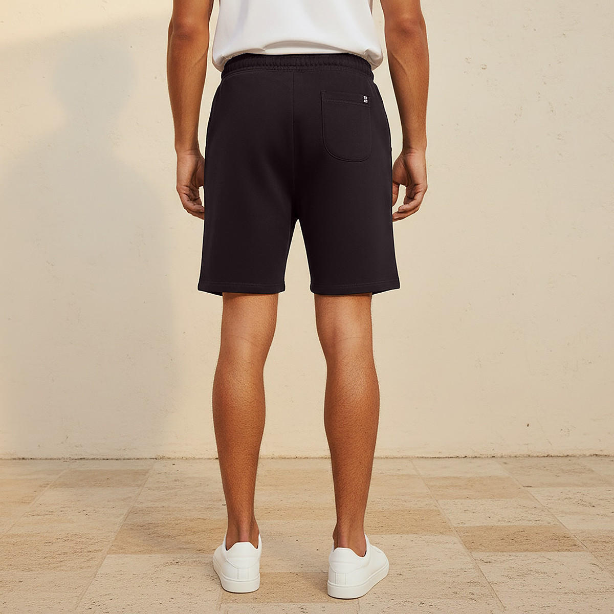 Men Regular Fit Shorts with Cotton Fabric-men-clothing-bottoms-shorts-image-4