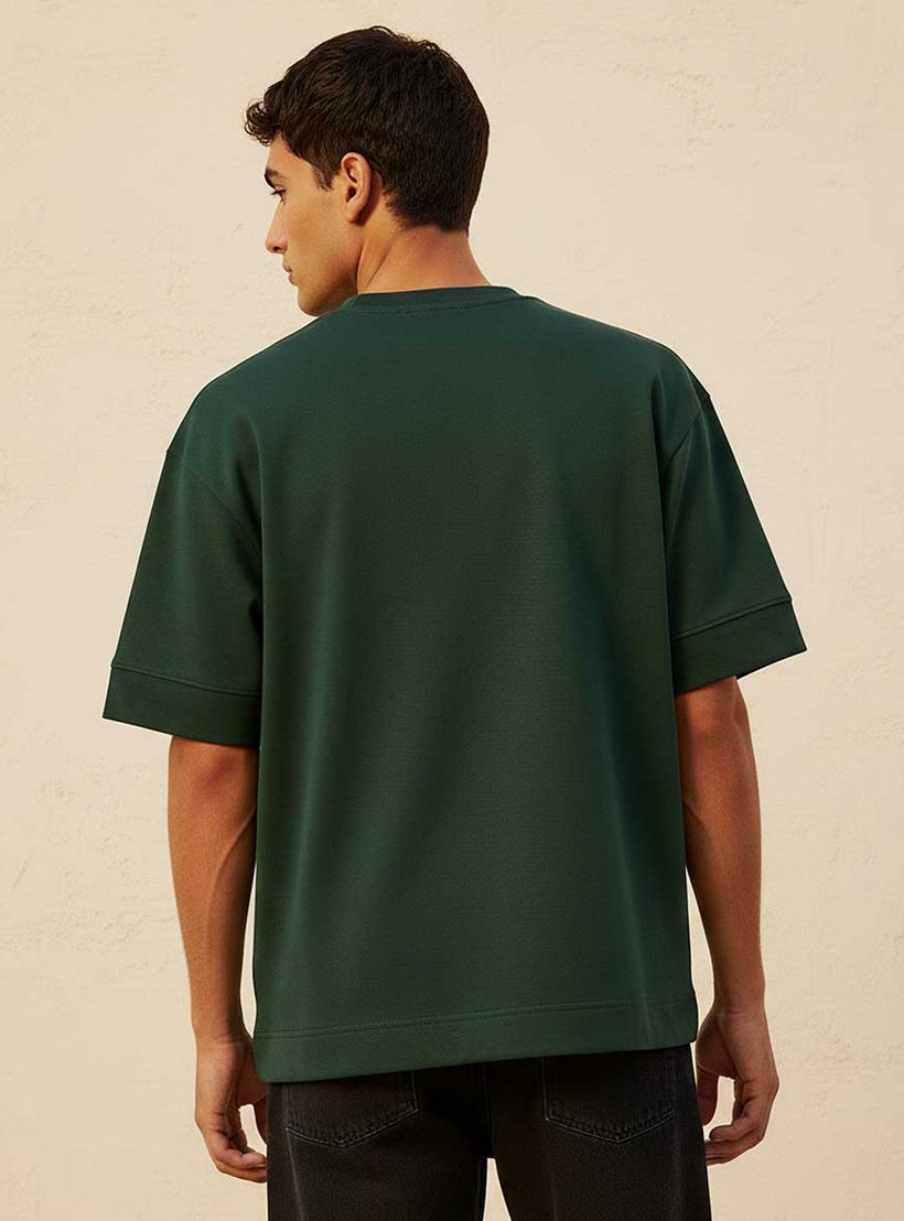 تيشيرت بقصة بوكسي وياقة ضيقة من سبلاش يوث-men-clothing-tshirtsandpolos-tshirts-image-4