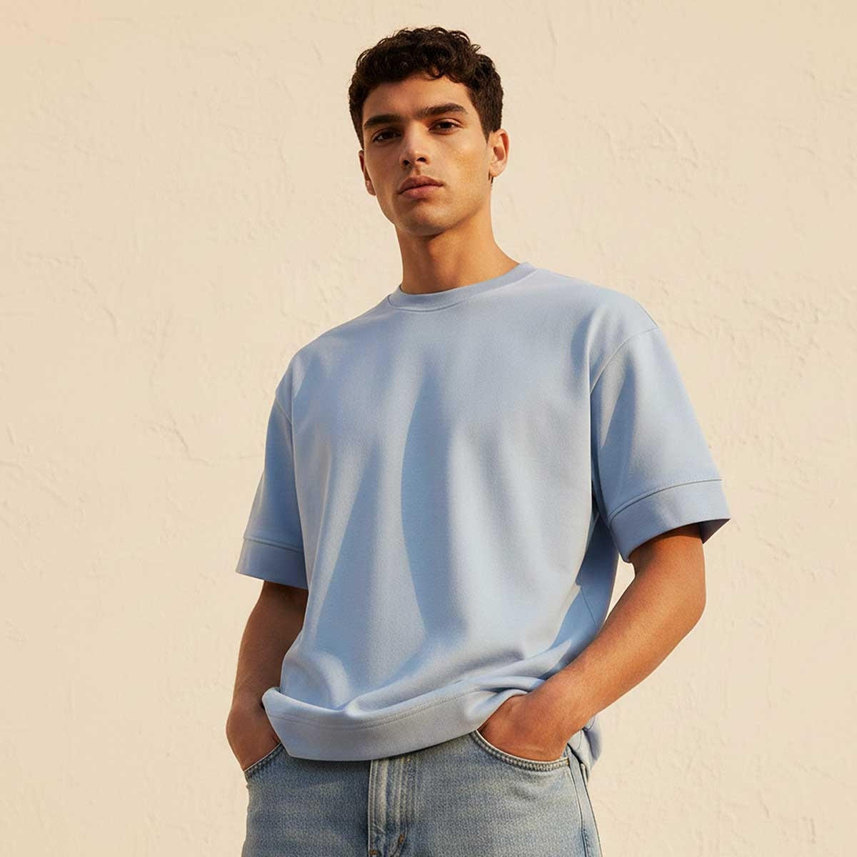 Splash Youth Boxy Fit Crew Neck T-shirt-men-clothing-tshirtsandpolos-tshirts-image-1