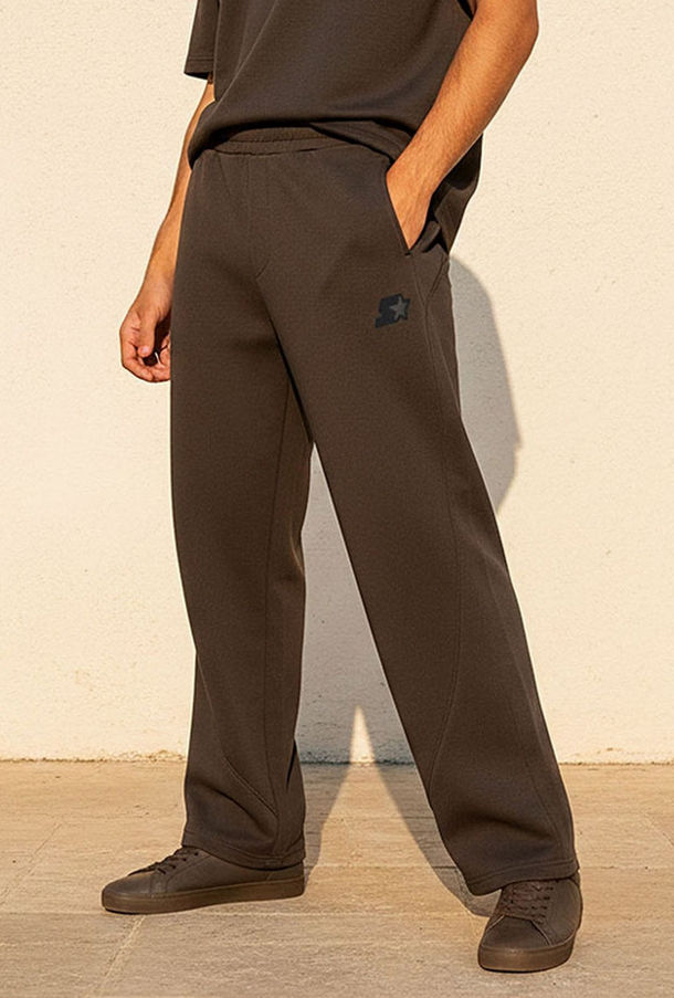 بنطلون رياضي إنترلوك بقصة عادية من ستارتر-men-clothing-bottoms-image-1