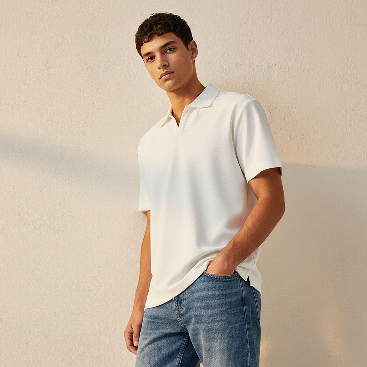 Starter Short Sleeves Textured Polo T-shirt-men-clothing-tshirtsandpolos-polos-image-1
