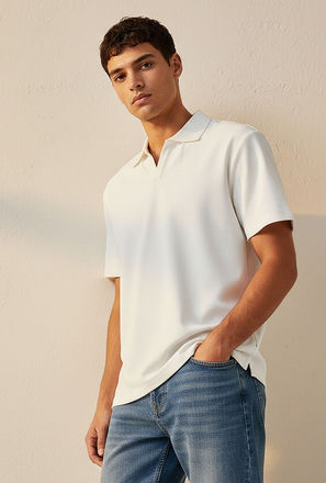 Starter Short Sleeves Textured Polo T-shirt-men-clothing-tshirtsandpolos-image-1