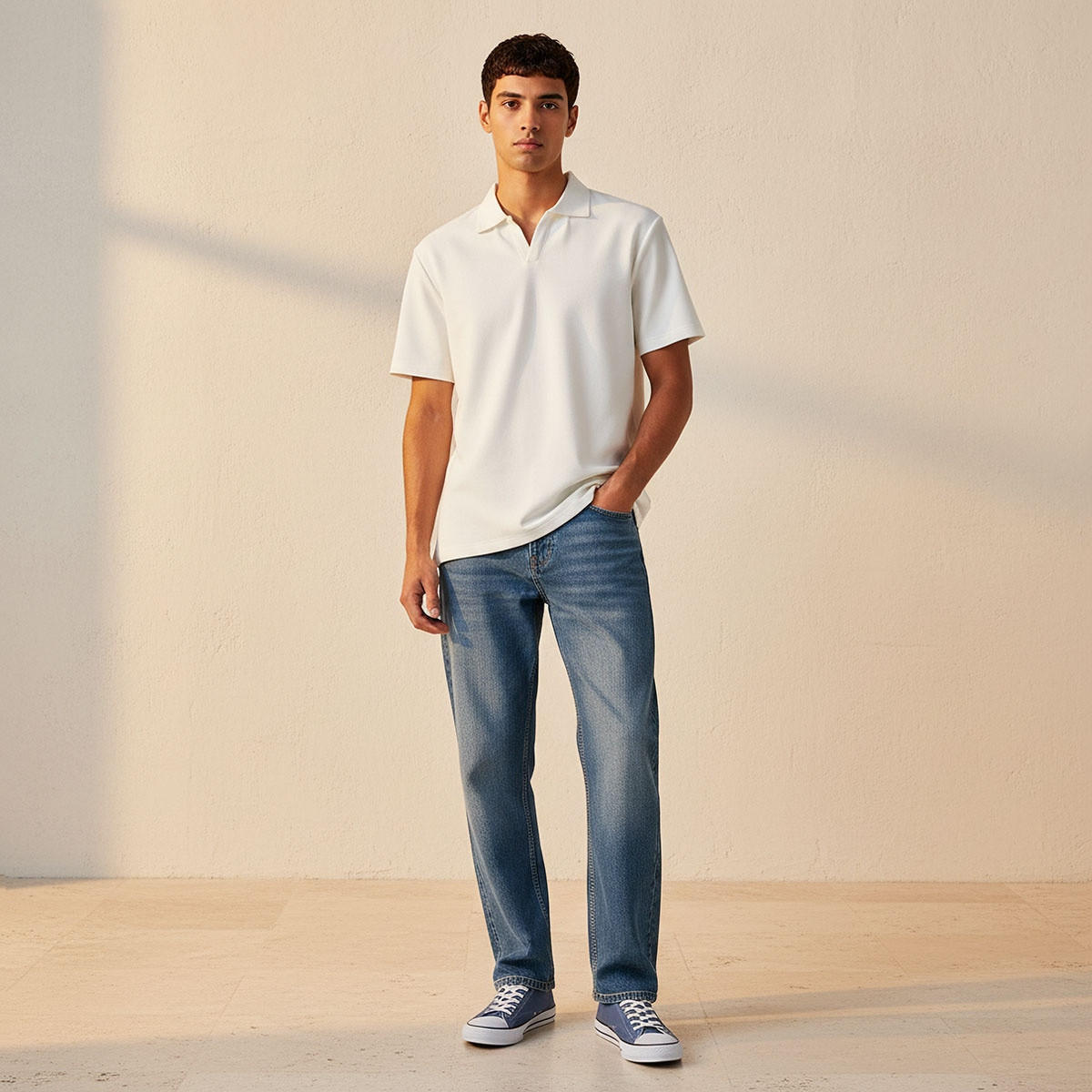 Starter Short Sleeves Textured Polo T-shirt-men-clothing-tshirtsandpolos-polos-image-3