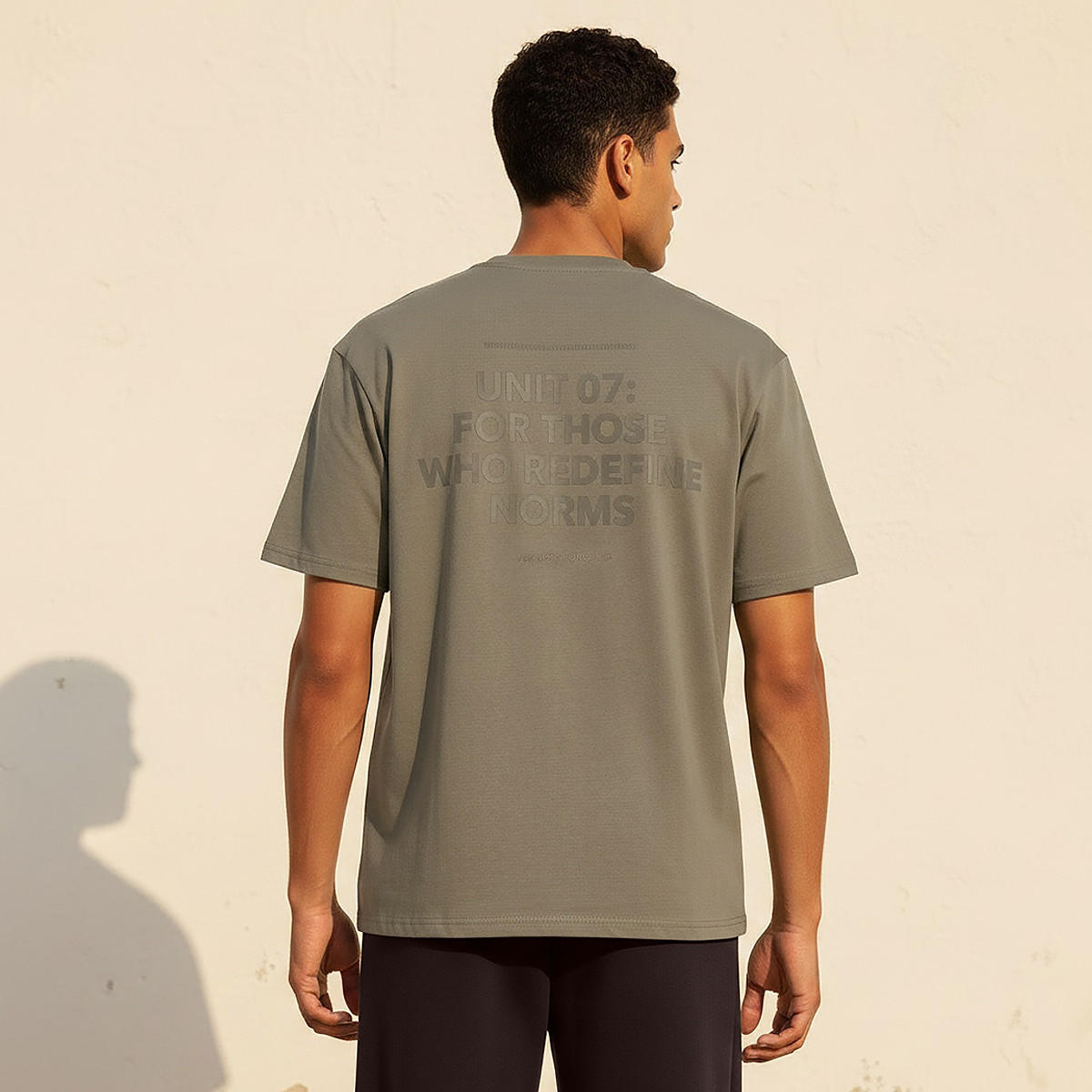 Men Regular Fit Crew Neck Short Sleeve Typographic Print T-shirt-men-clothing-tshirtsandpolos-tshirts-image-4
