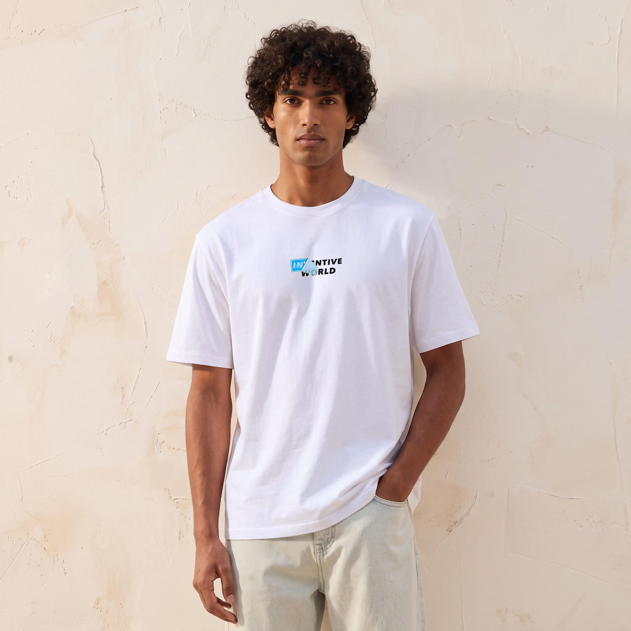 Splash Youth Regular Fit Crew Neck T-shirt with Slogan Print-men-clothing-tshirtsandpolos-tshirts-image-1