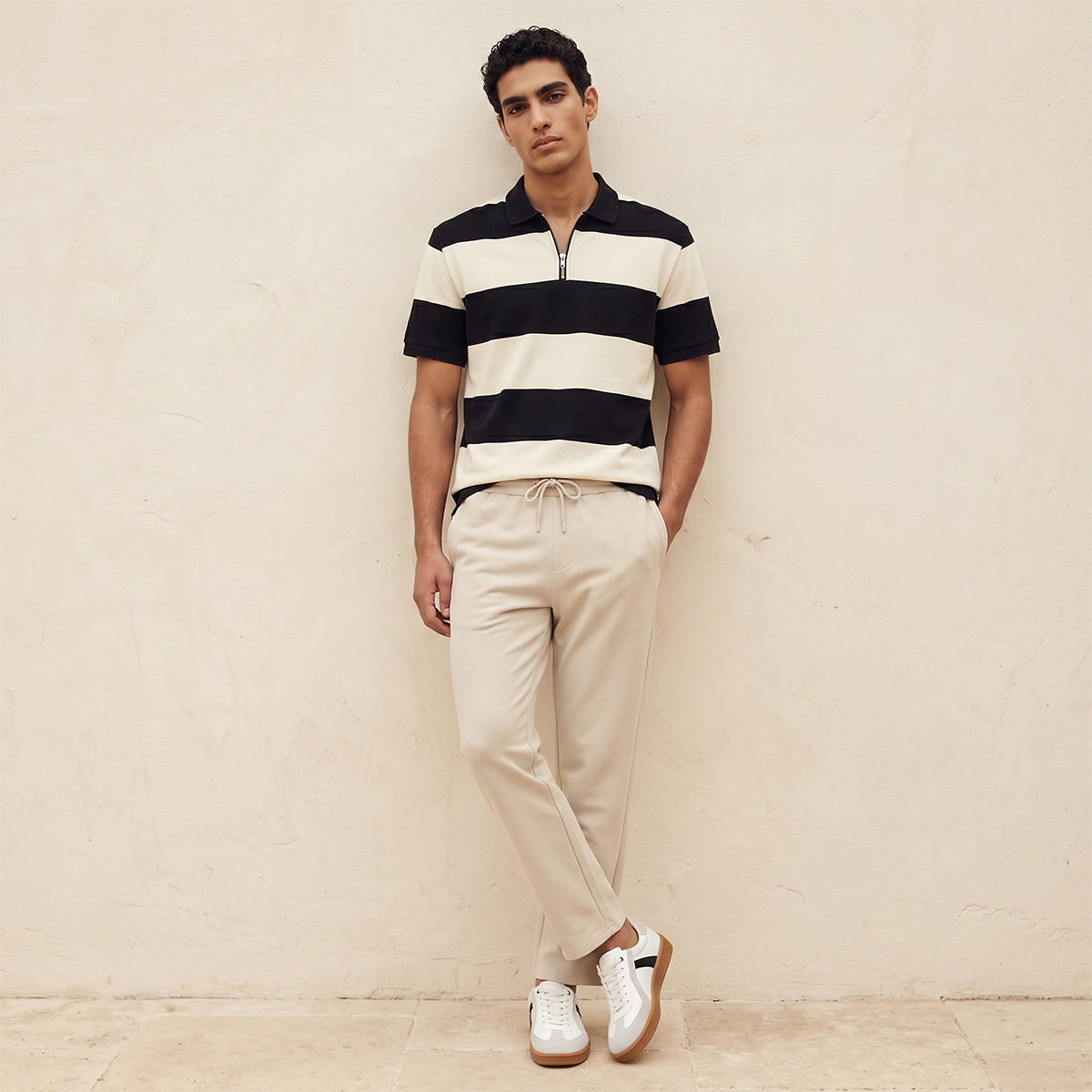 تيشيرت بولو مقلم بأكمام قصيرة من سبلاش يوث-men-clothing-tshirtsandpolos-polos-image-3
