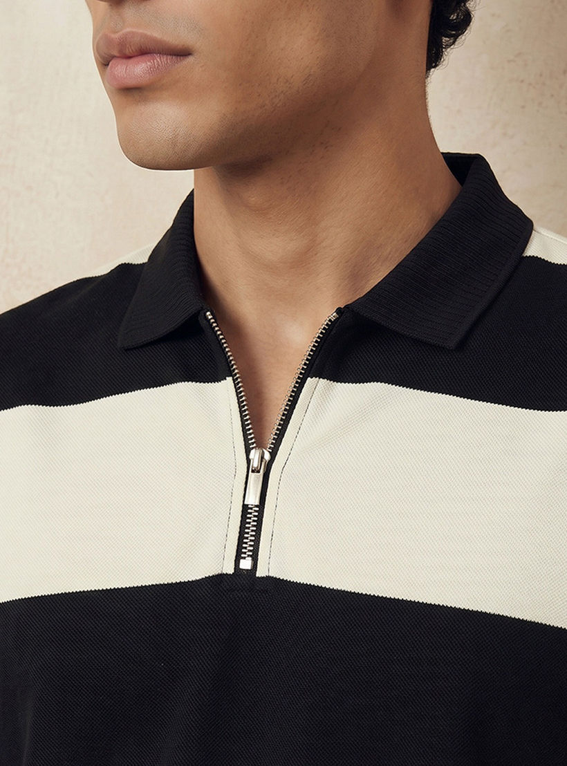 تيشيرت بولو مقلم بأكمام قصيرة من سبلاش يوث-men-clothing-tshirtsandpolos-polos-image-5