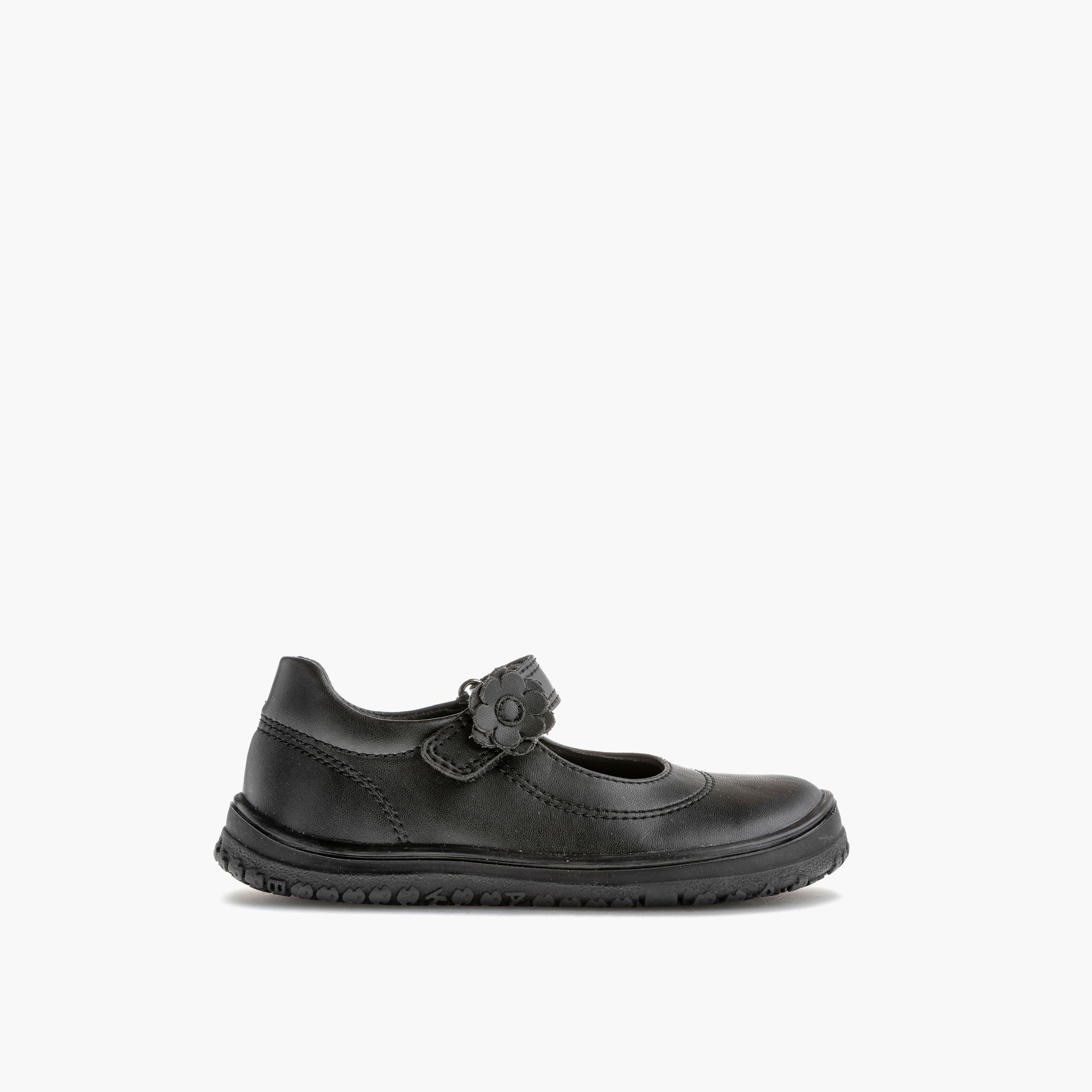 حذاء ماري جين مدرسي بزينة وشريط إغلاق لاصق للبنات من بابلوسكي - 355015-J-girls-shoes-schoolshoes-image-2