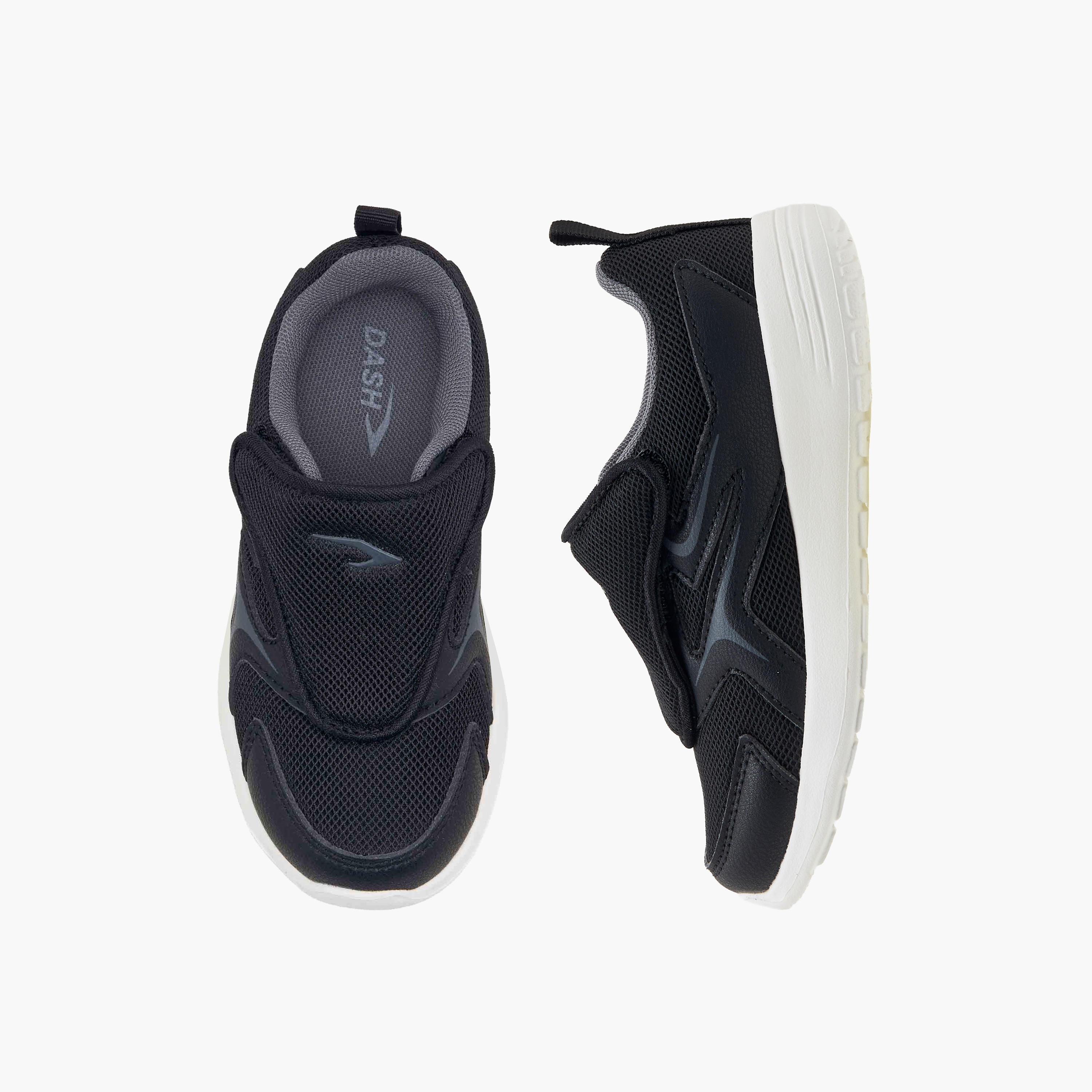 Dash Boys Hook & Loop Sports Shoes-boys-shoes-sports-image-1