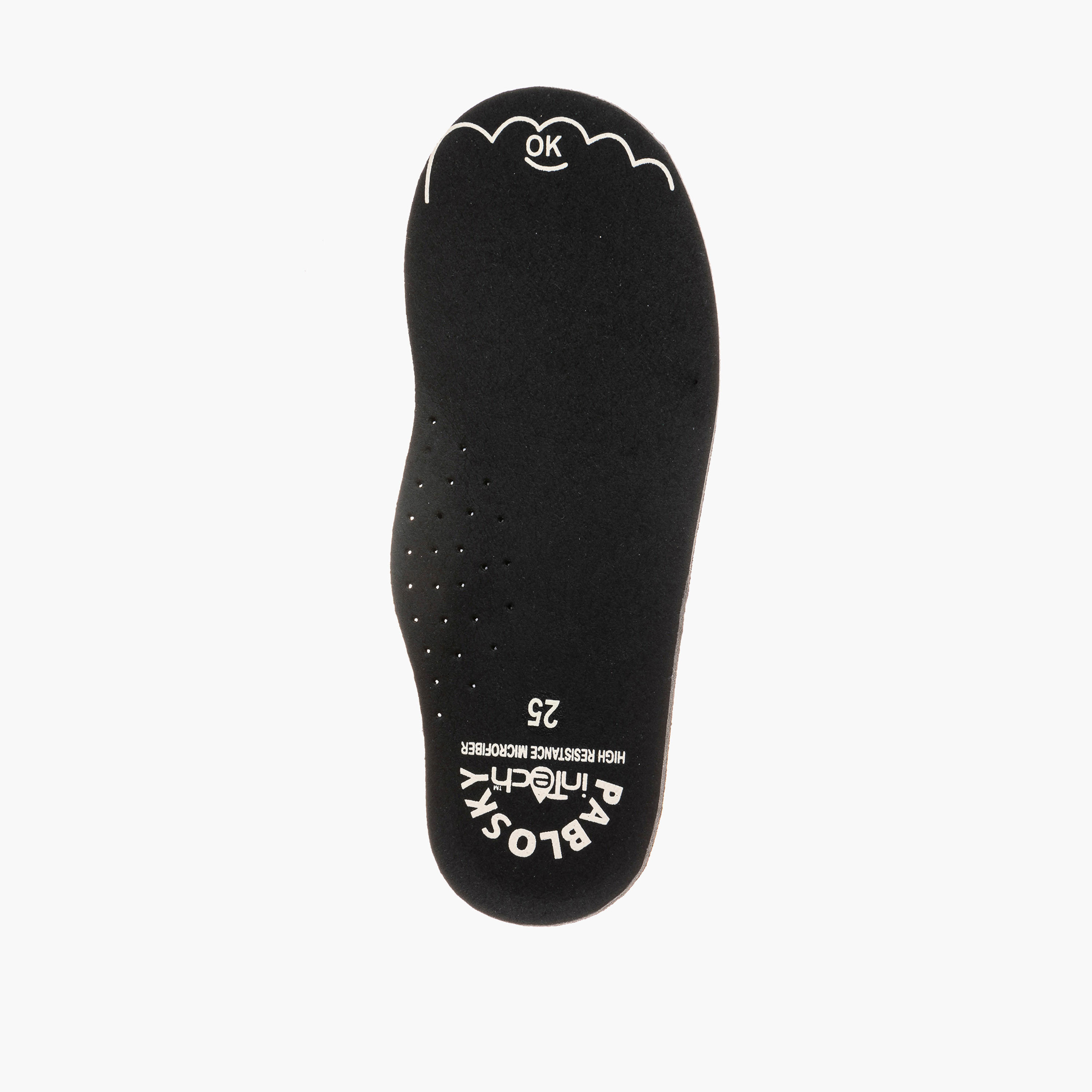 Pablosky Girls' Logo Embossed School Shoes with Hook and Loop Closure - 355515-girls-shoes-schoolshoes-image-7