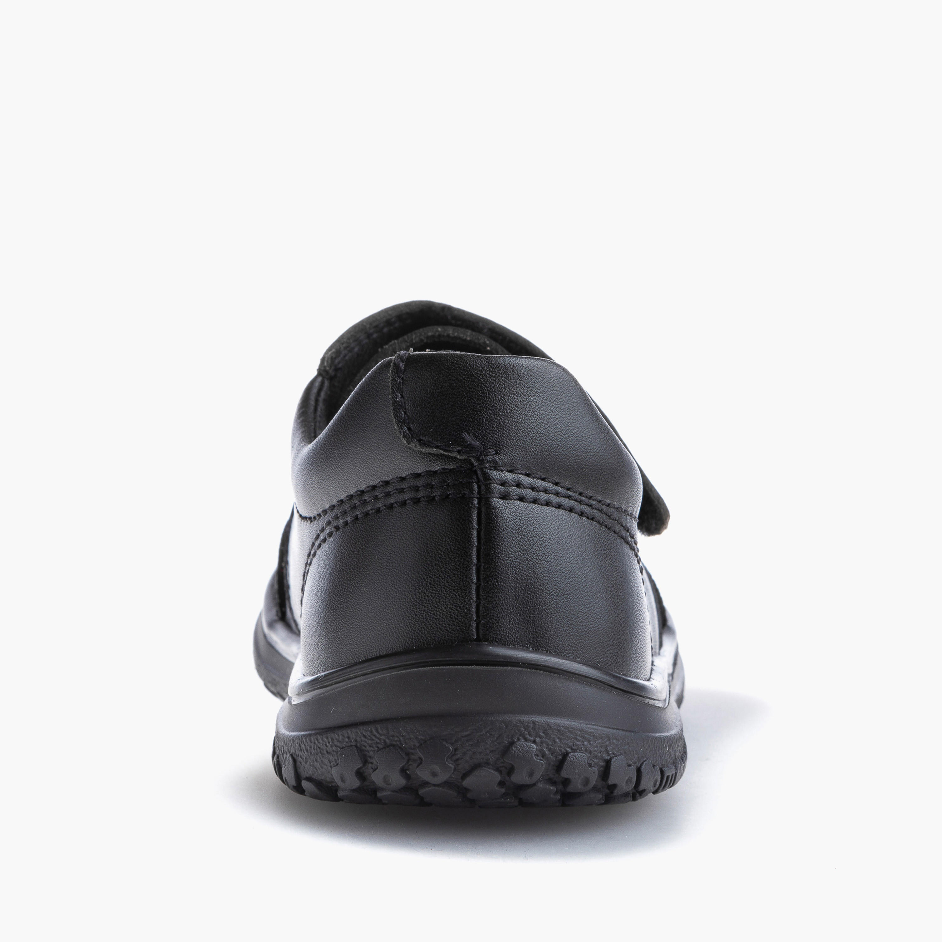 Pablosky Girls' Logo Embossed School Shoes with Hook and Loop Closure - 355515-girls-shoes-schoolshoes-image-3